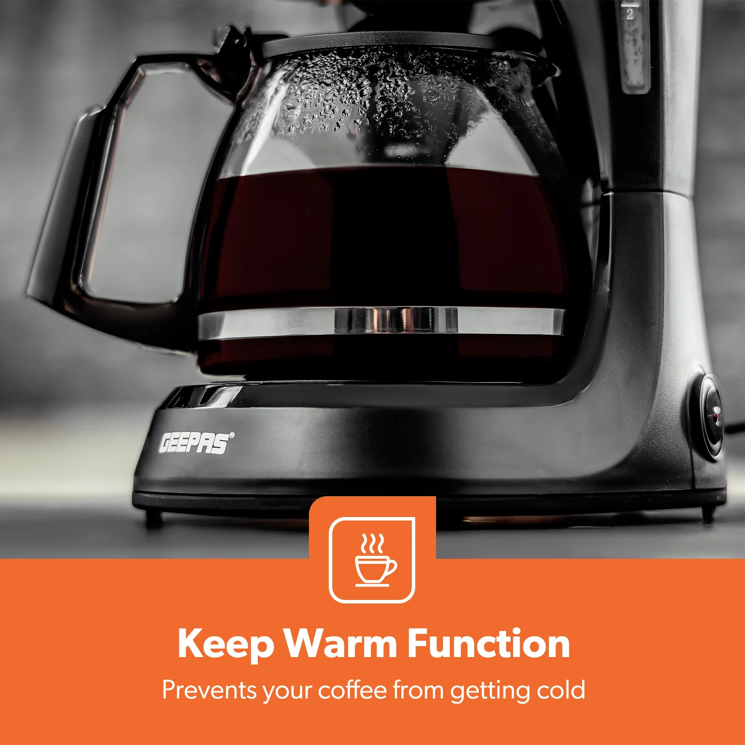 0.75L Fast Brewing Anti-Drip Countertop Filter Coffee Machine - Image 5