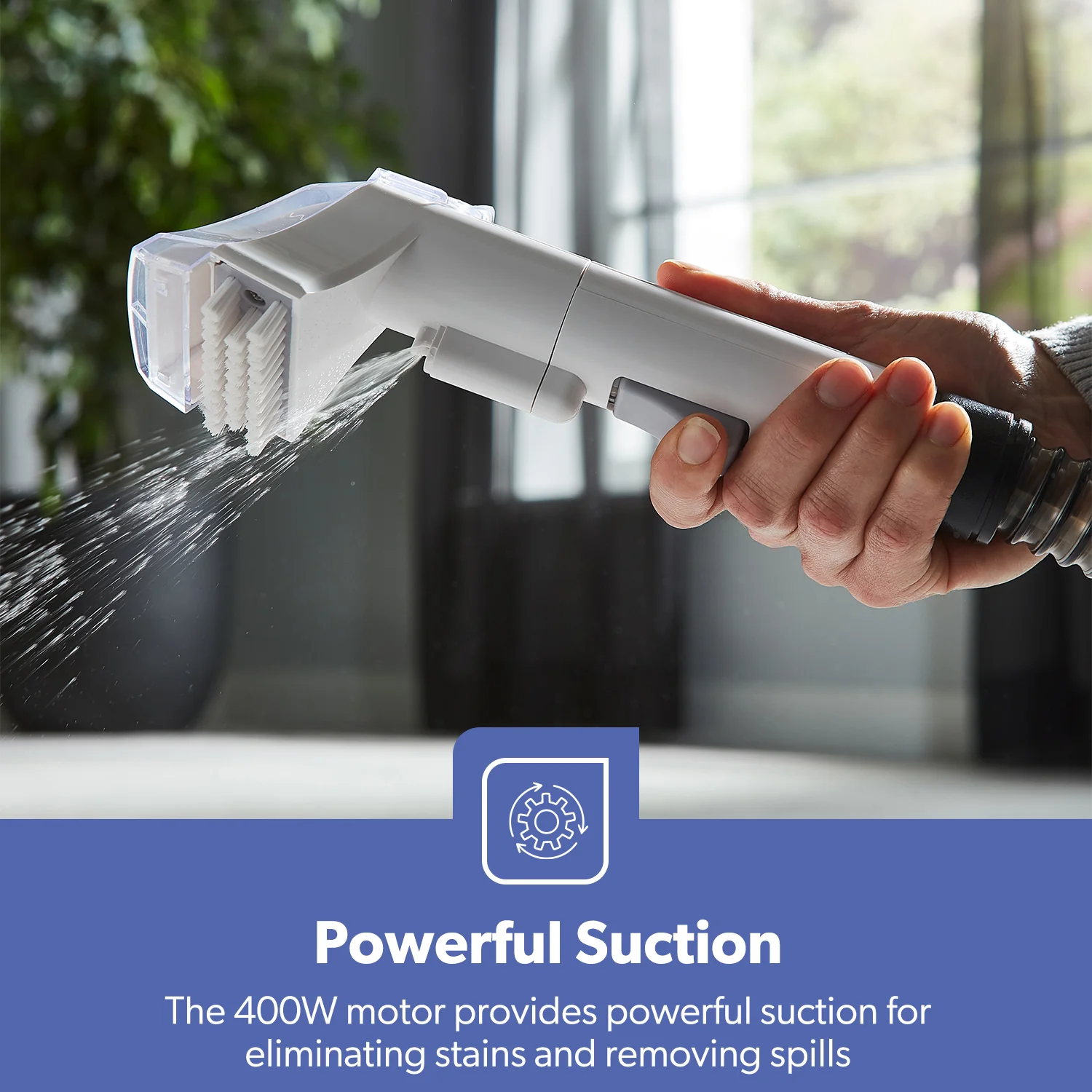 1.1L SpotClean Dual Tank Spot Cleaner & Carpet Washer 400W - Image 5