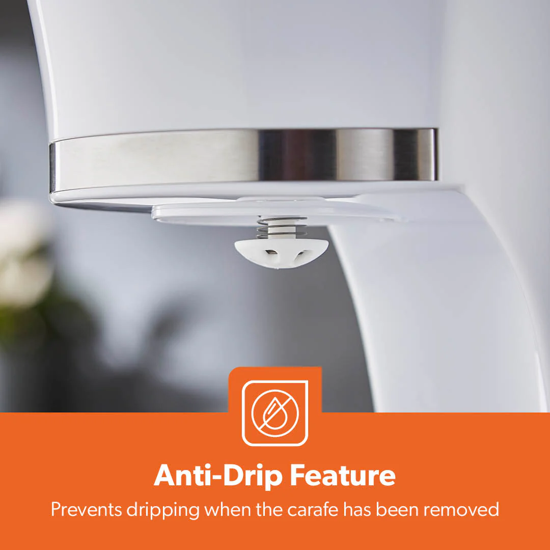1.5L Automatic Drip Filter Coffee Machine With Glass Carafe - Image 8