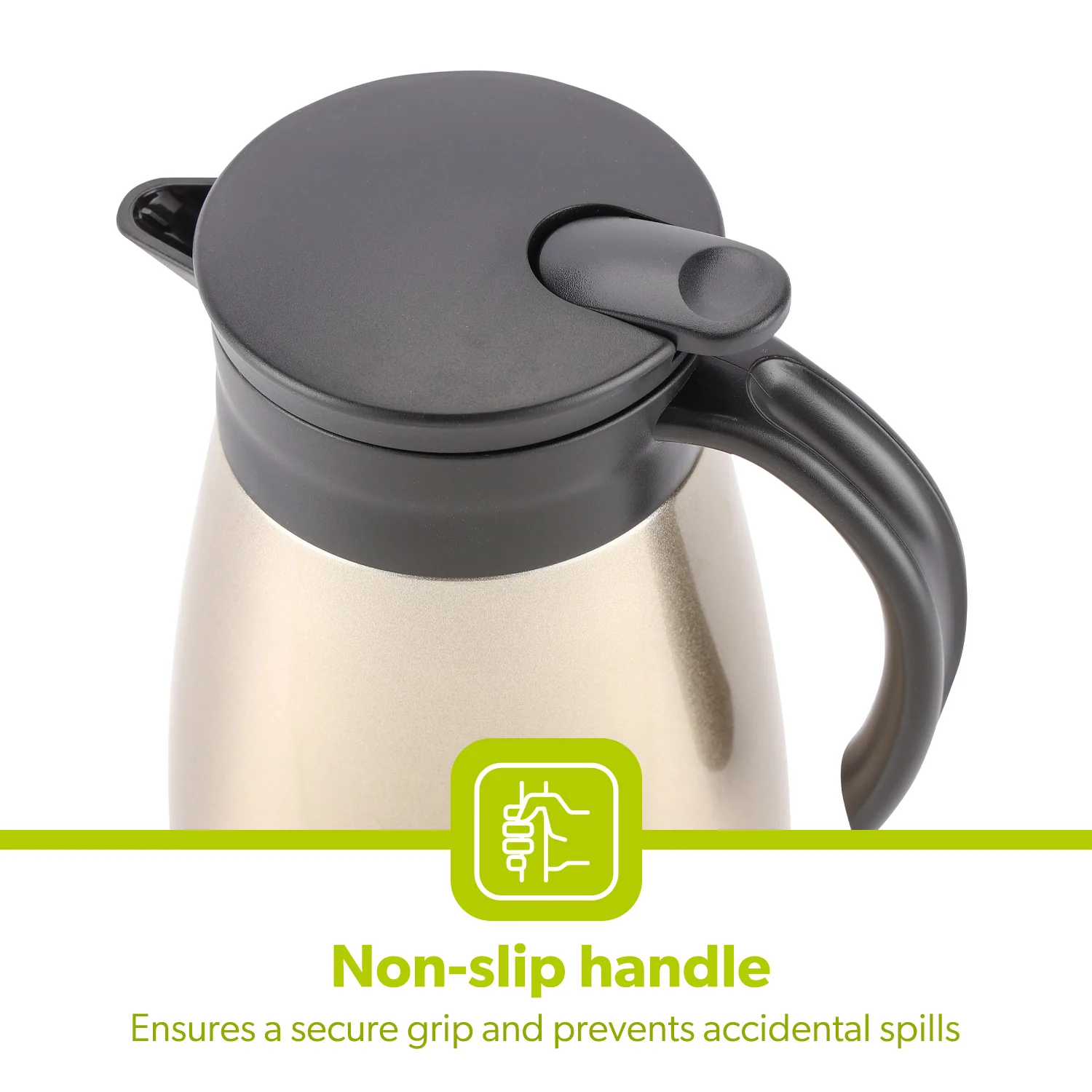 1.5L Double Walled Gold Thermos and Insulated Carafe - Image 6