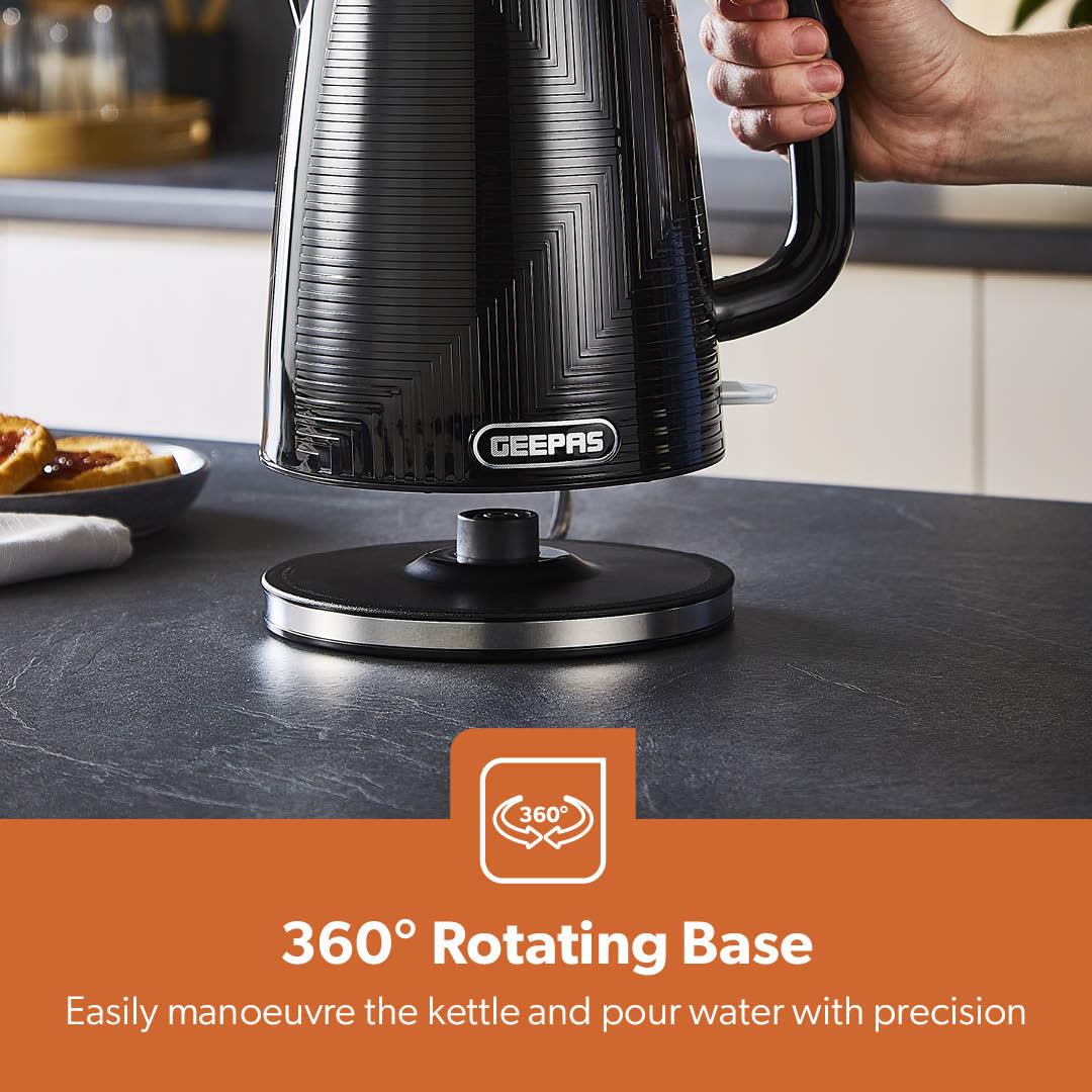 1.5L Filter Coffee Machine, 1.7L Electric Kettle & 2-Slice Toaster Set - Image 8