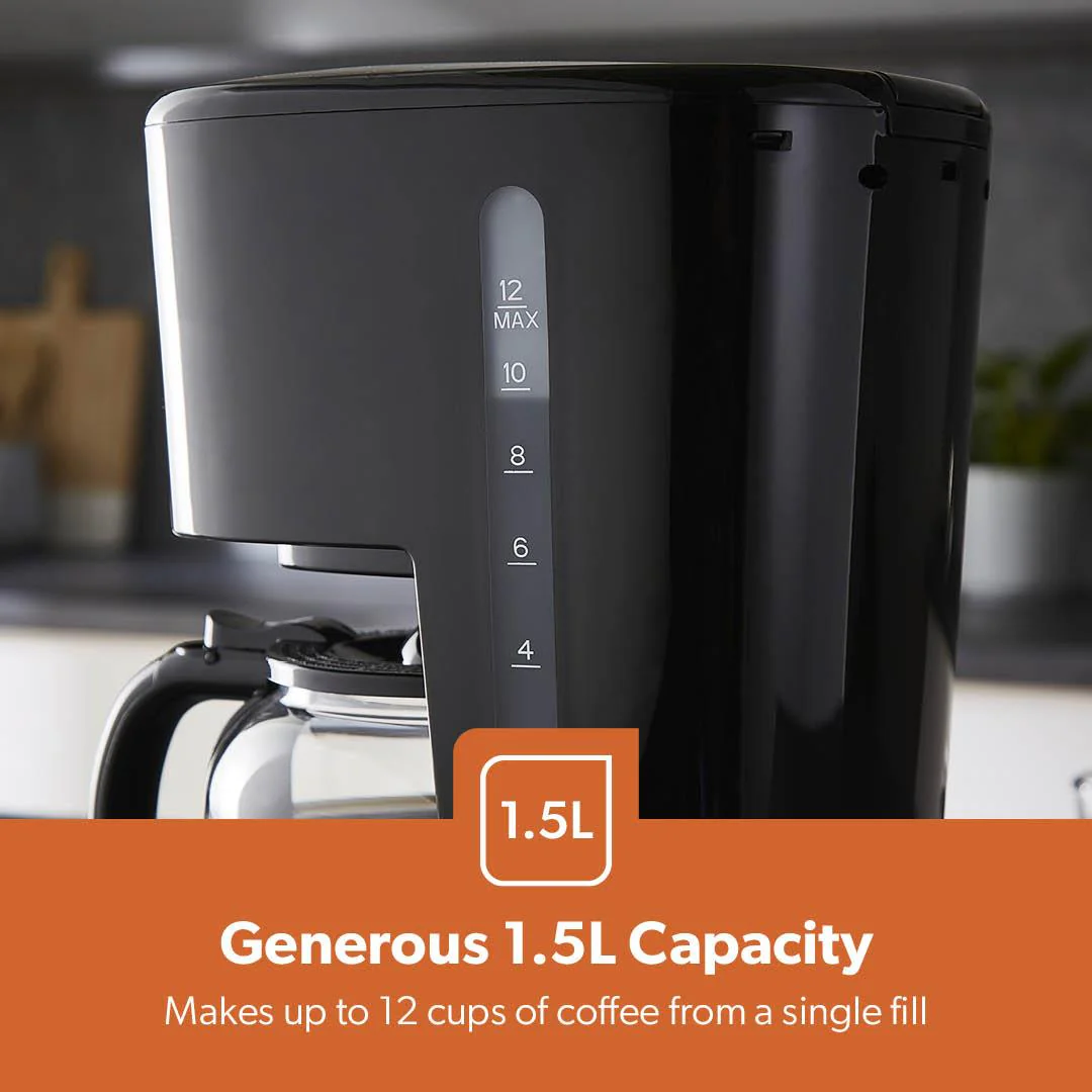 1.5L Filter Coffee Machine & 2-Slice Toaster Combo Set - Image 6
