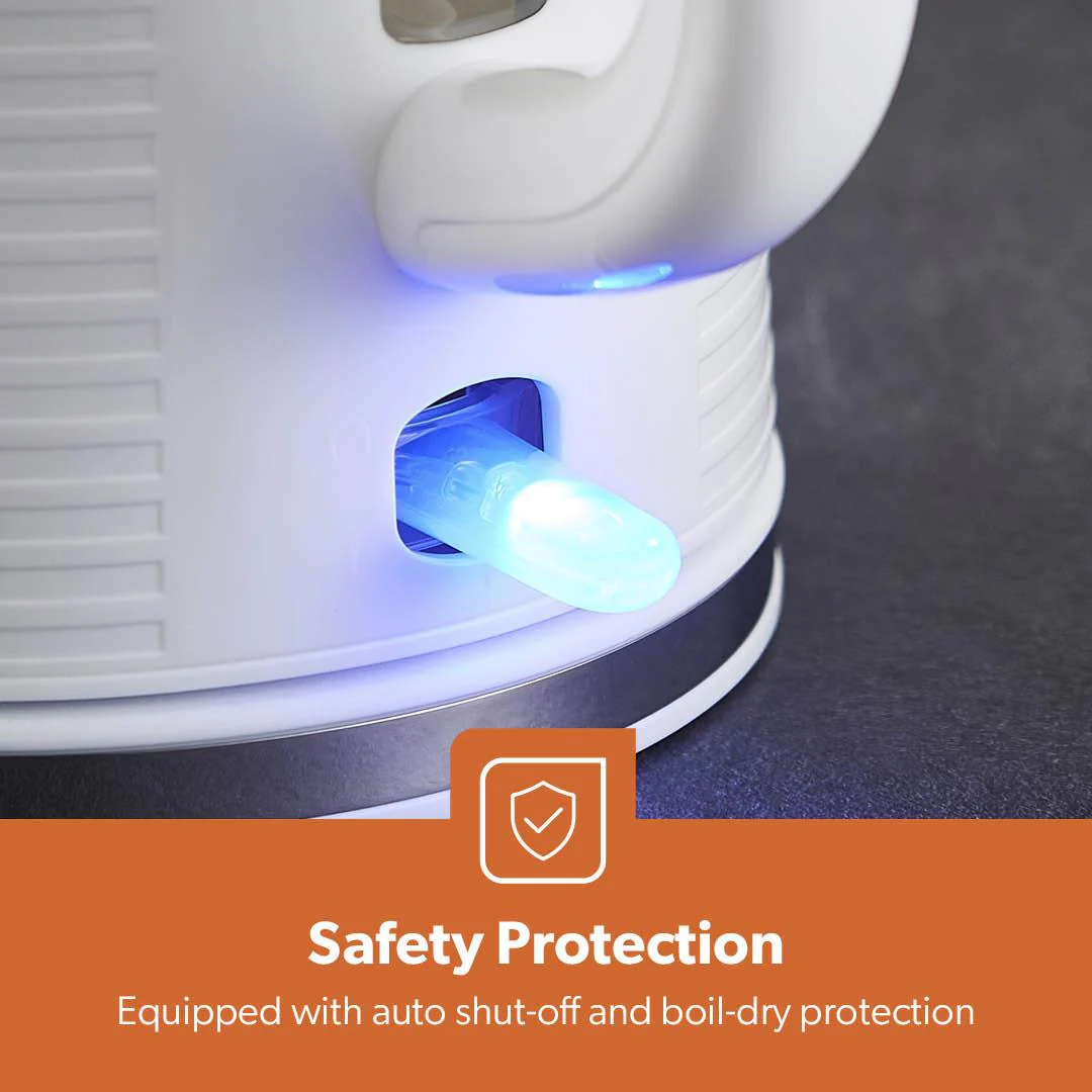 1.7L Cordless Rapid Boil Premium Electric Kettle - Image 9