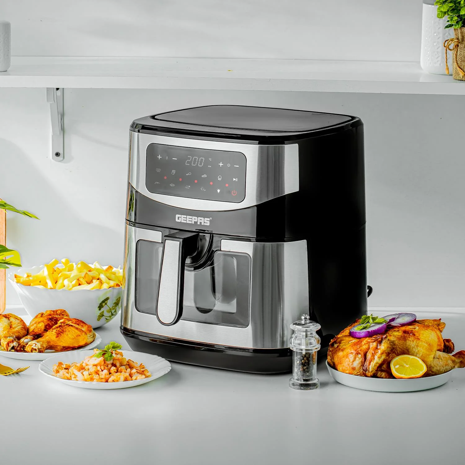 1.7L Electric Kettle, 2 Slice Toaster and 9.2L Air Fryer Bundle - Image 3
