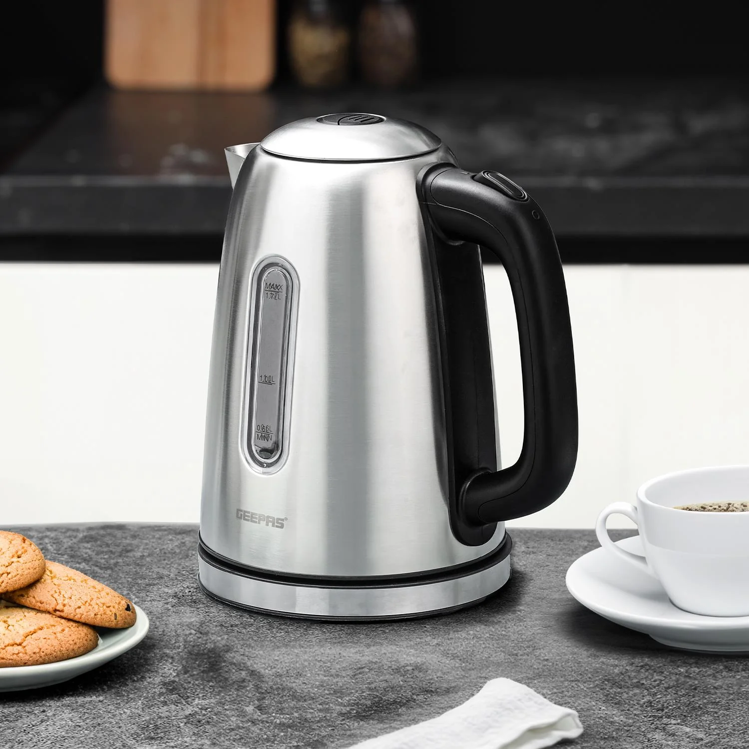 1.7L Illuminating Electric Kettle & 2-Slice Toaster Combo Set - Image 2