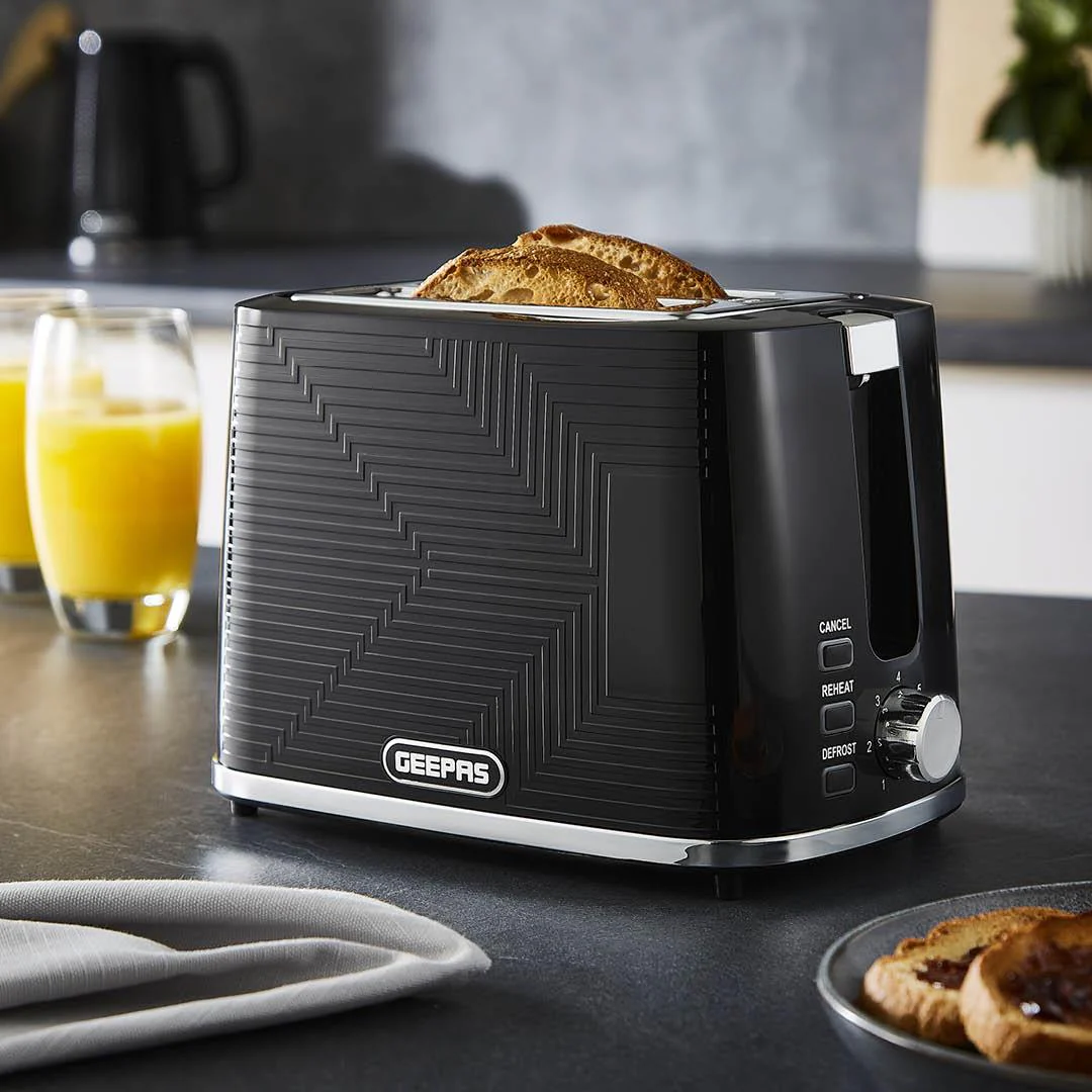 1.7L Illuminating Electric Kettle, 2 Slice Toaster & Microwave Set - Image 3