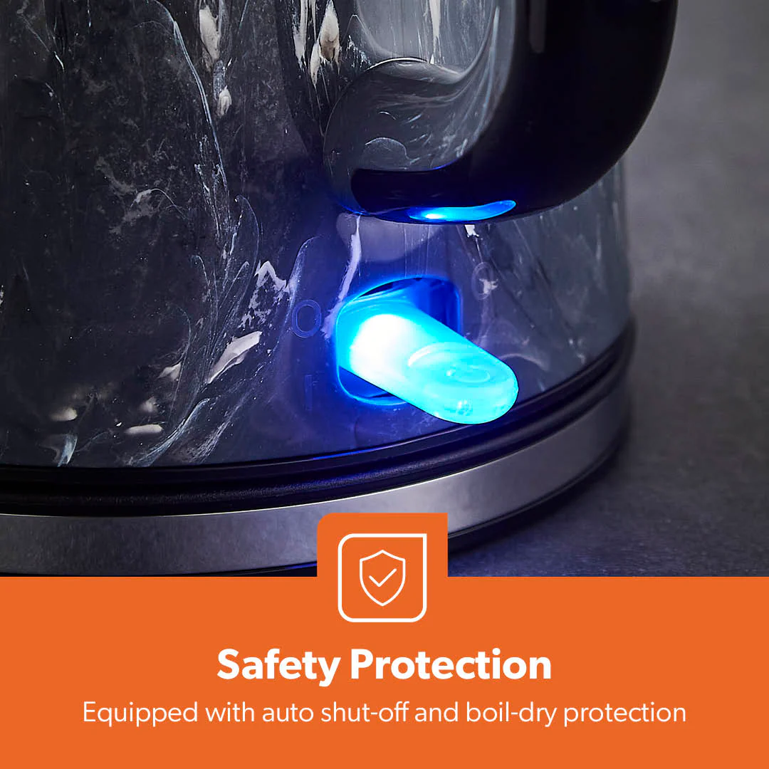 1.7L Rapid-Boil Cordless Electric Jug Kettle (2200W) - Image 8