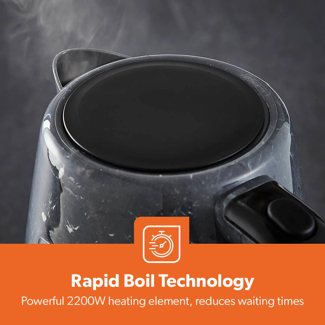 1.7L Rapid-Boil Cordless Electric Jug Kettle (2200W) - Image 9