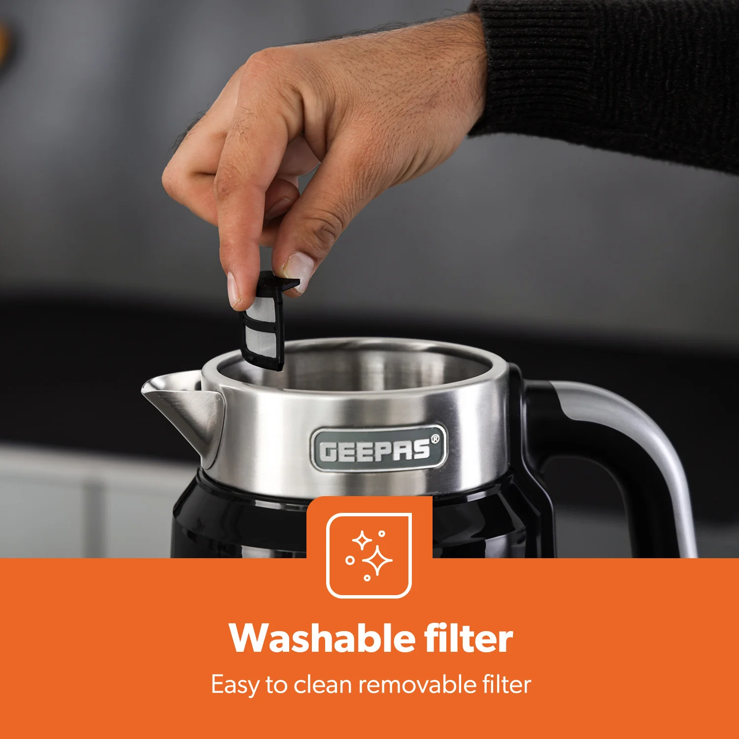 1.7L Stainless-Steel Smart Kettle Alexa Google Voice 2200W - Image 4