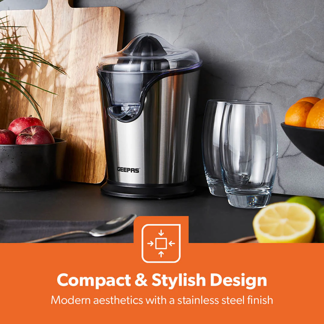 100W Silver Electric Juice Maker & Citrus Squeezer - Image 9
