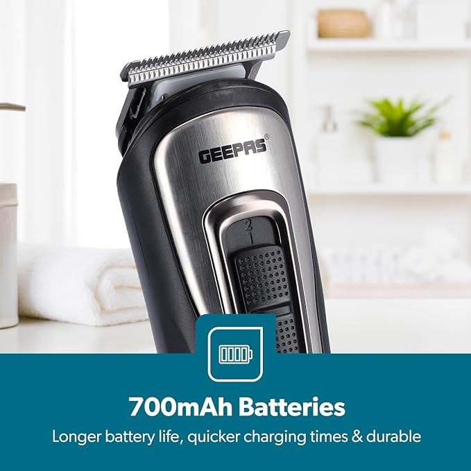 11-In-1 Men's Grooming Kit, Beard Trimmer, Hair Clipper & Shaver Set - Image 5