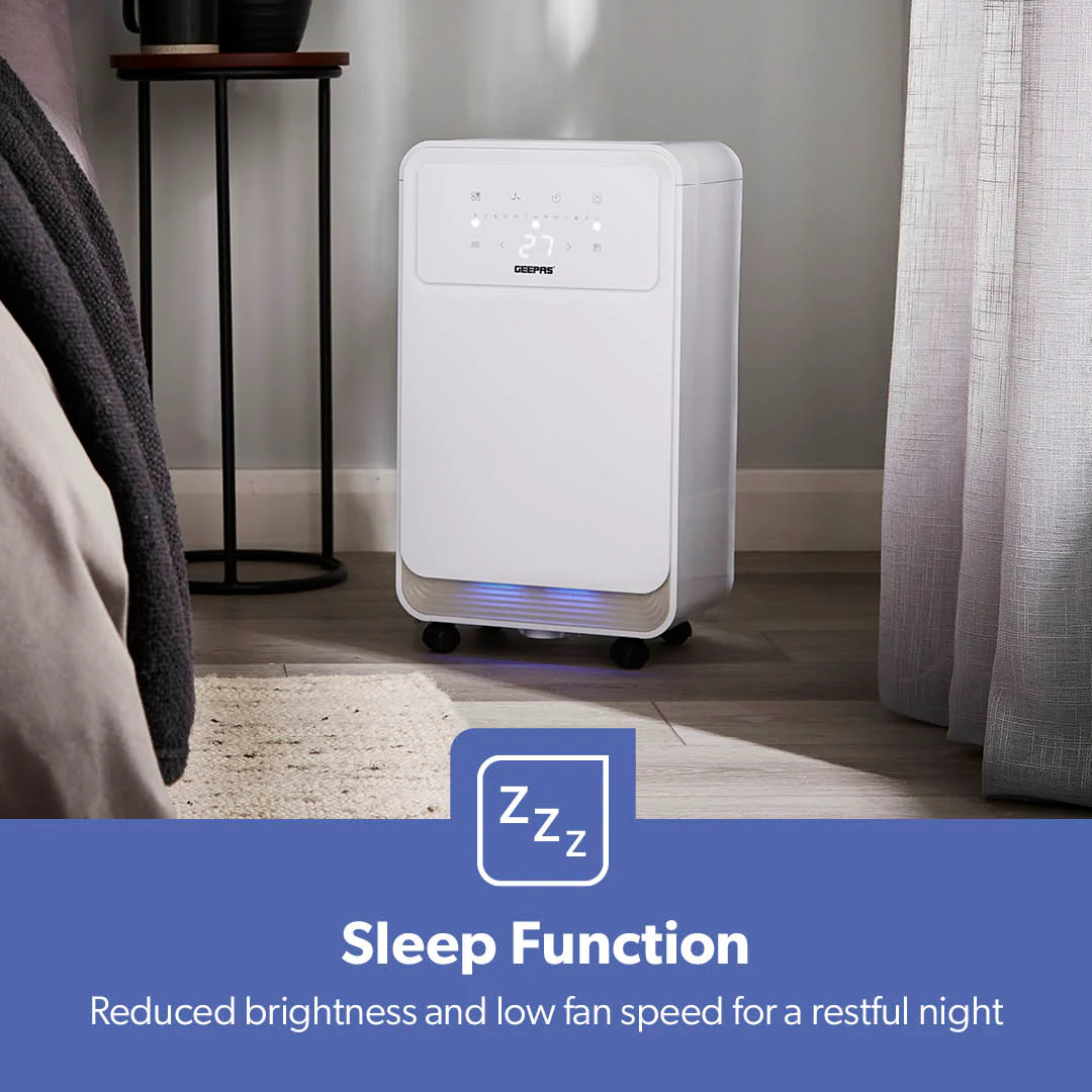 12L Low-Energy Dehumidifier Touchscreen Moisture Control - Image 8