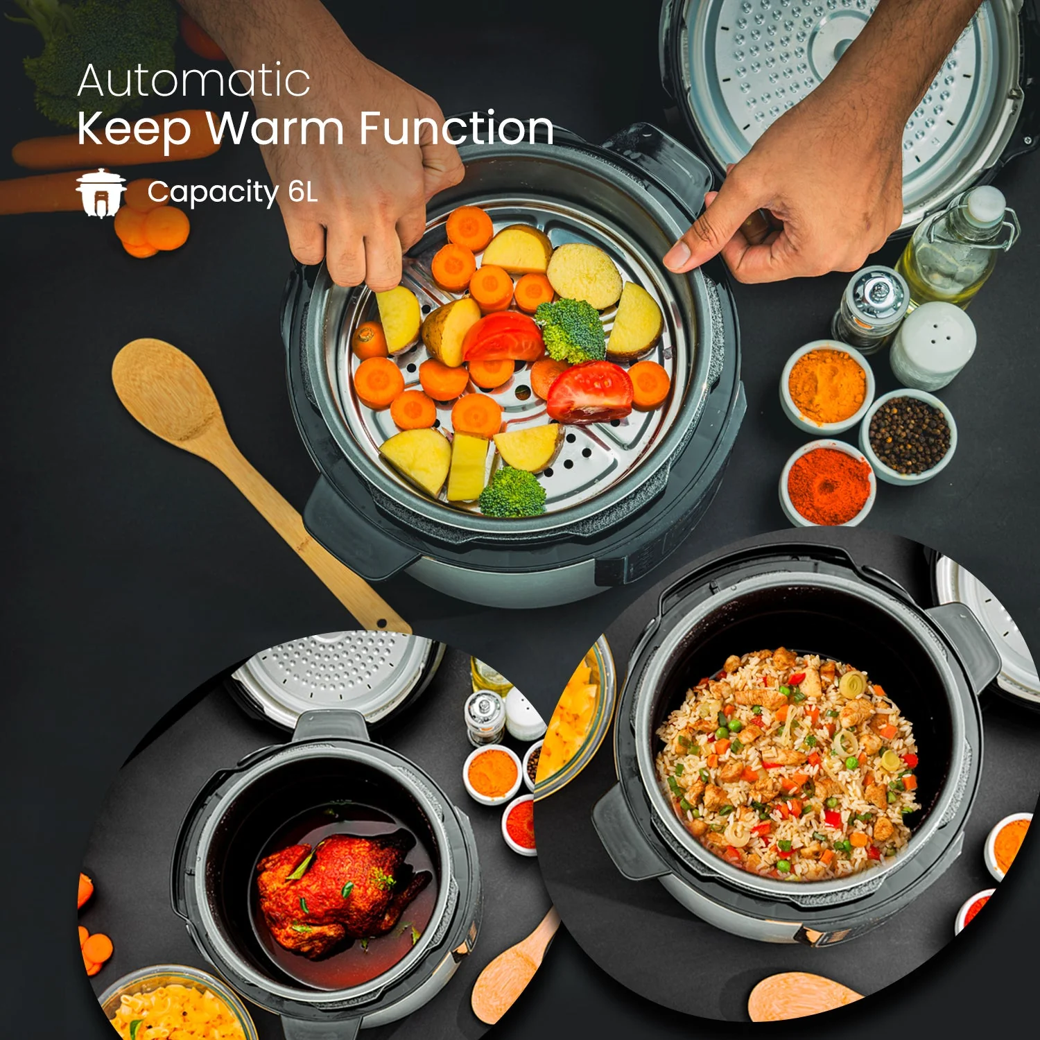 14-In-1 Digital Multi-Cooker and Pressure Cooker - Image 4