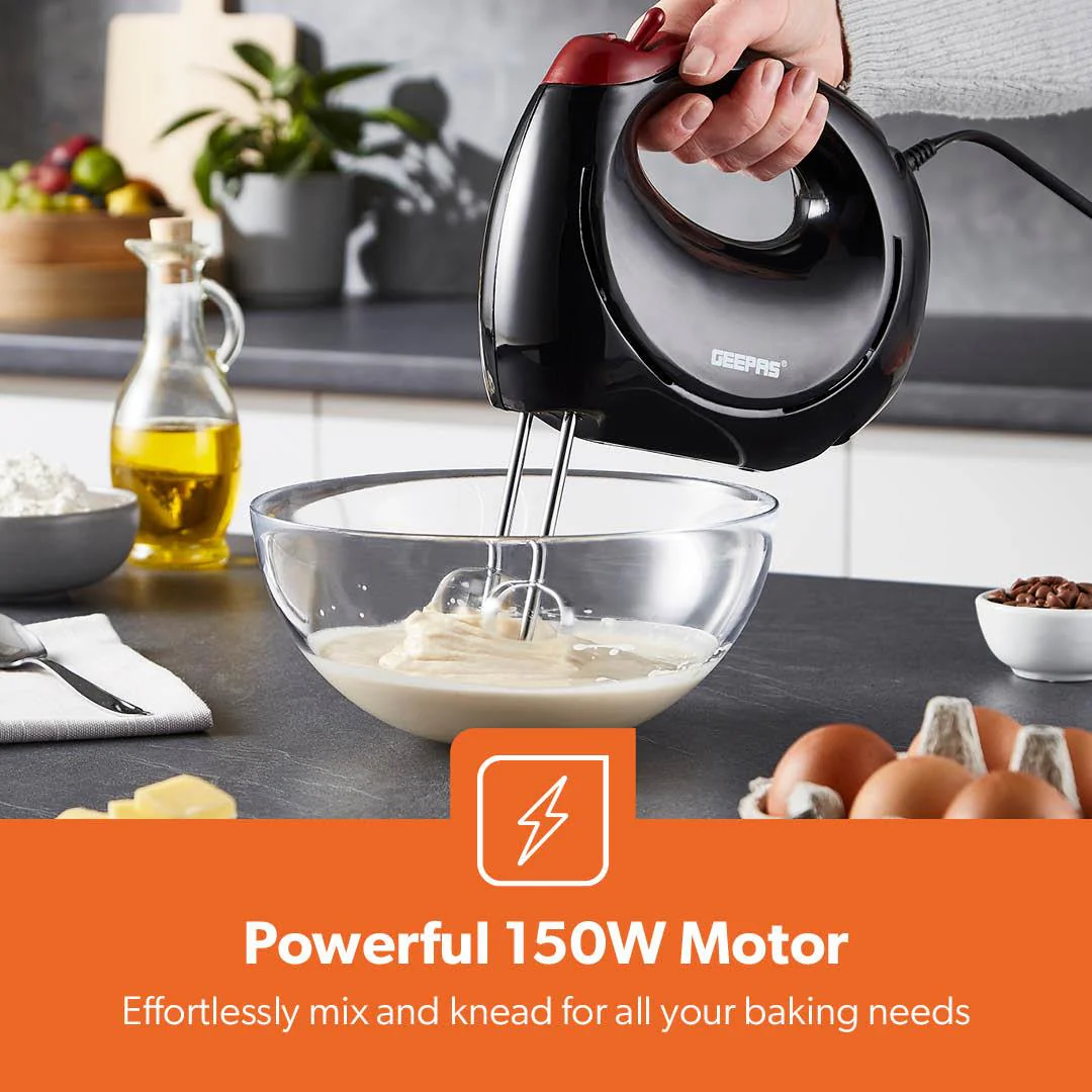 7-Speed Electric Whisk and Hand Mixer With Turbo - Image 3