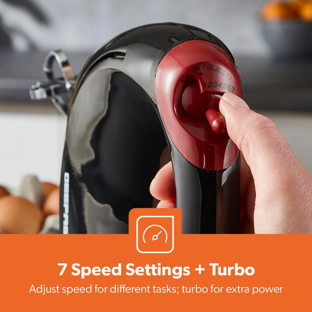 7-Speed Electric Whisk and Hand Mixer With Turbo - Image 6