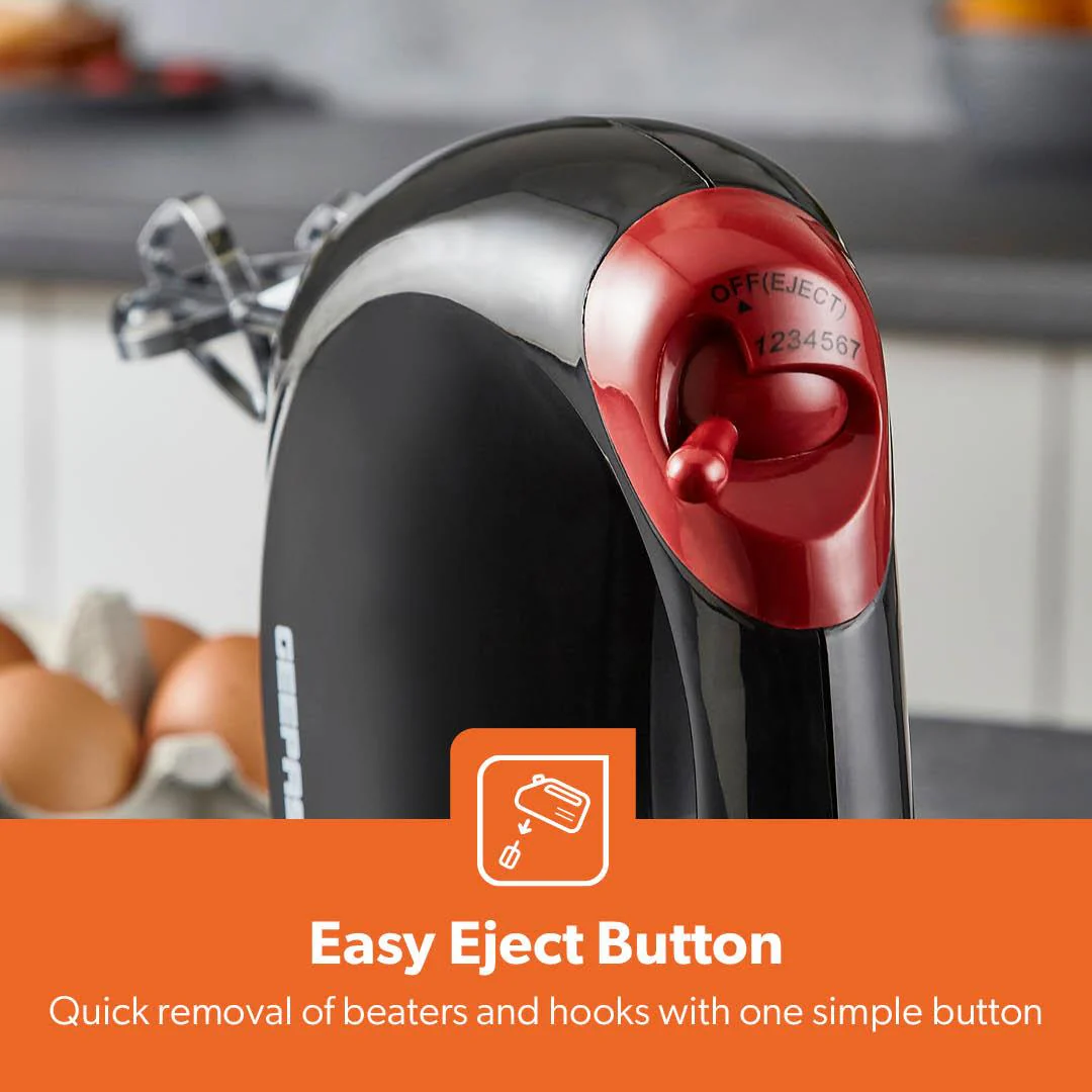 7-Speed Electric Whisk and Hand Mixer With Turbo - Image 9