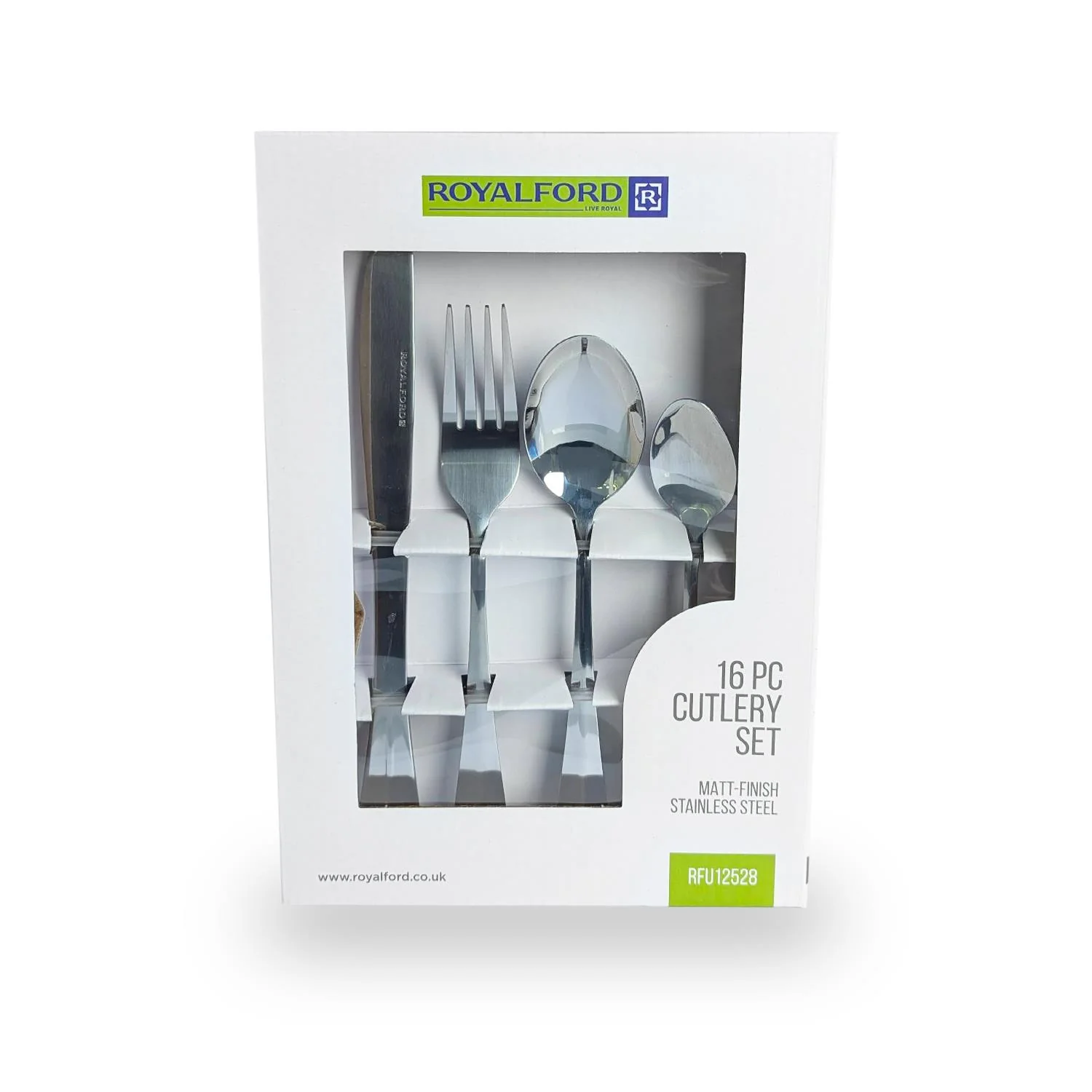16-Piece Stainless Steel Cutlery Tableware Set - Image 2