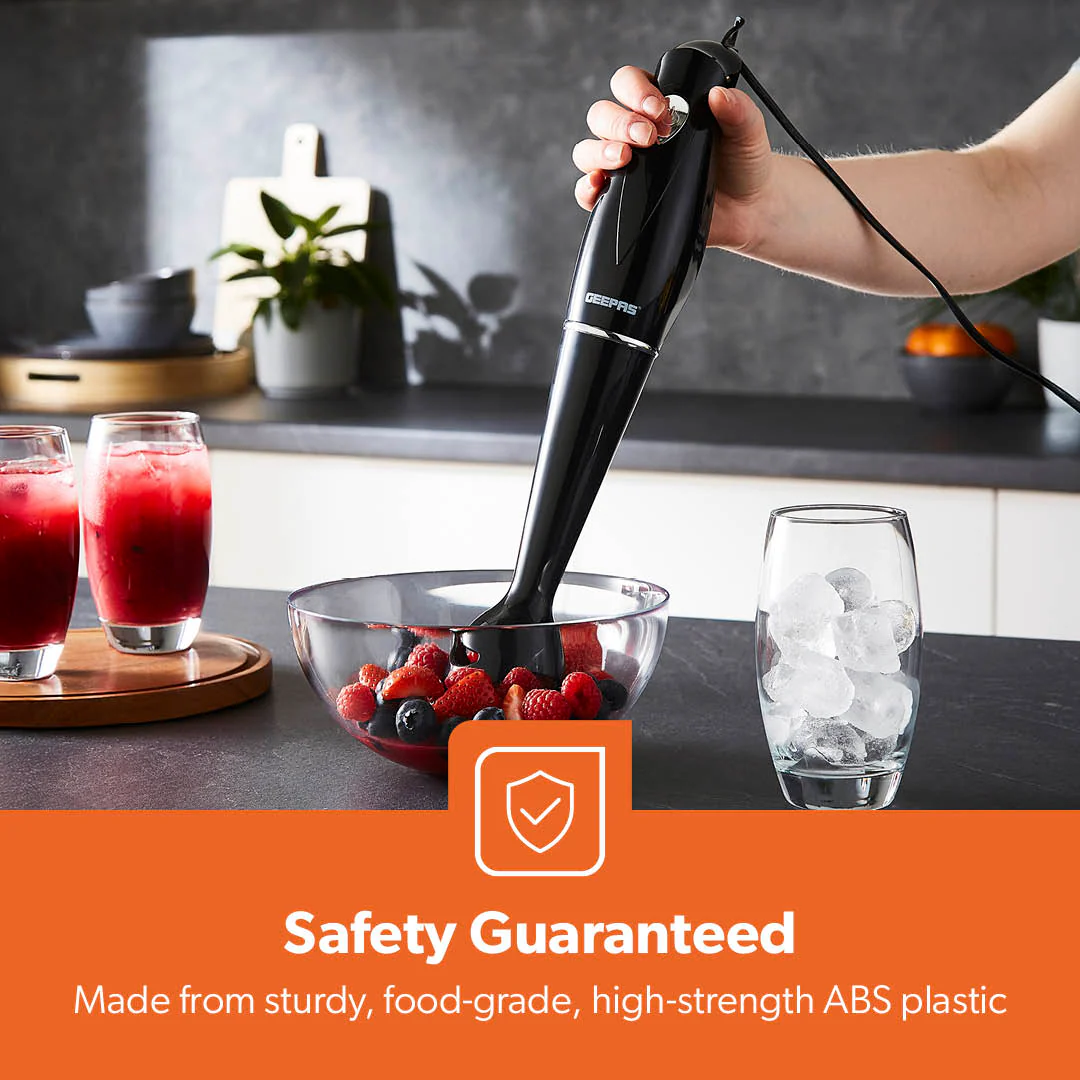 180W Black Hand Stick Blender and Mixer - Image 3