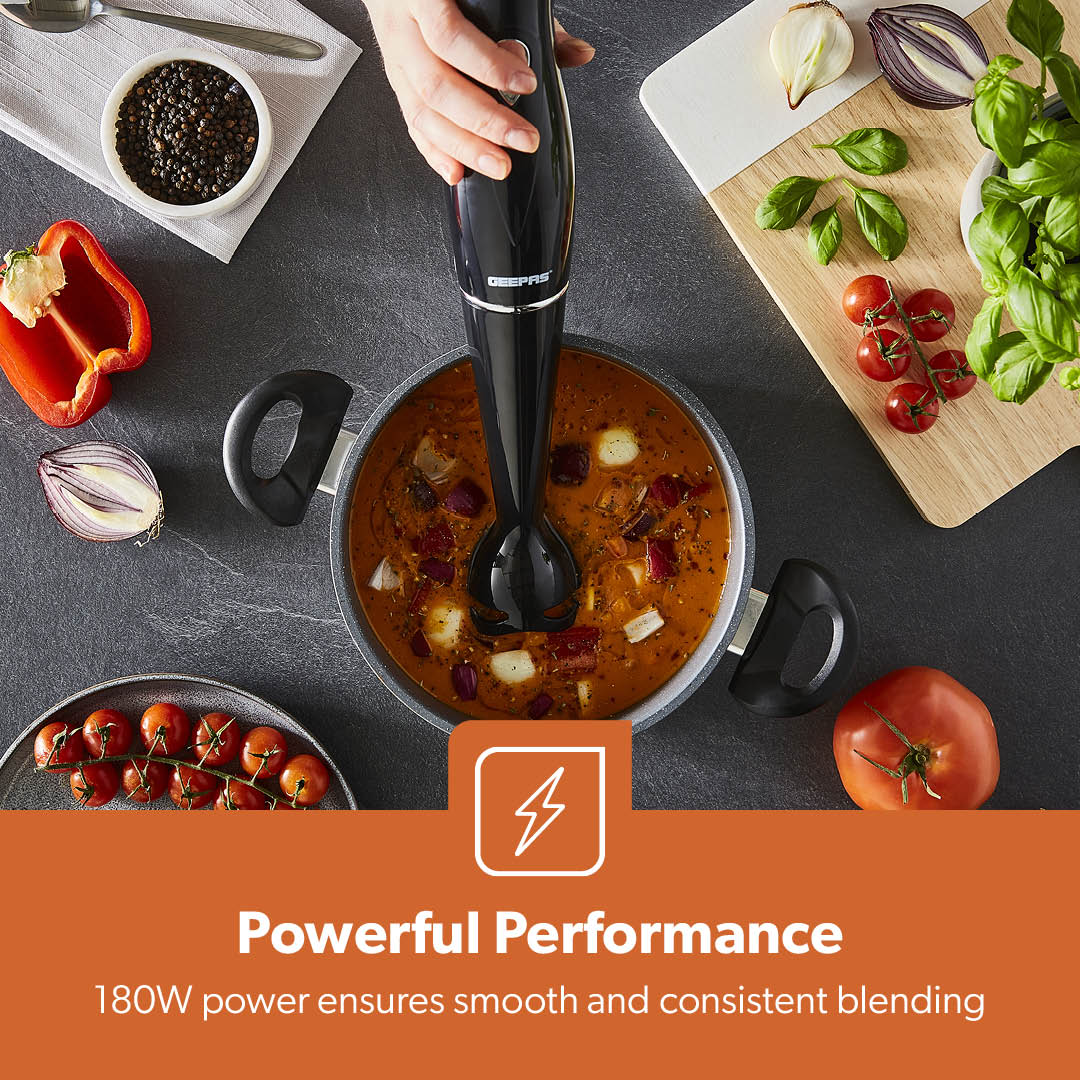 180W Black Hand Stick Blender and Mixer - Image 5