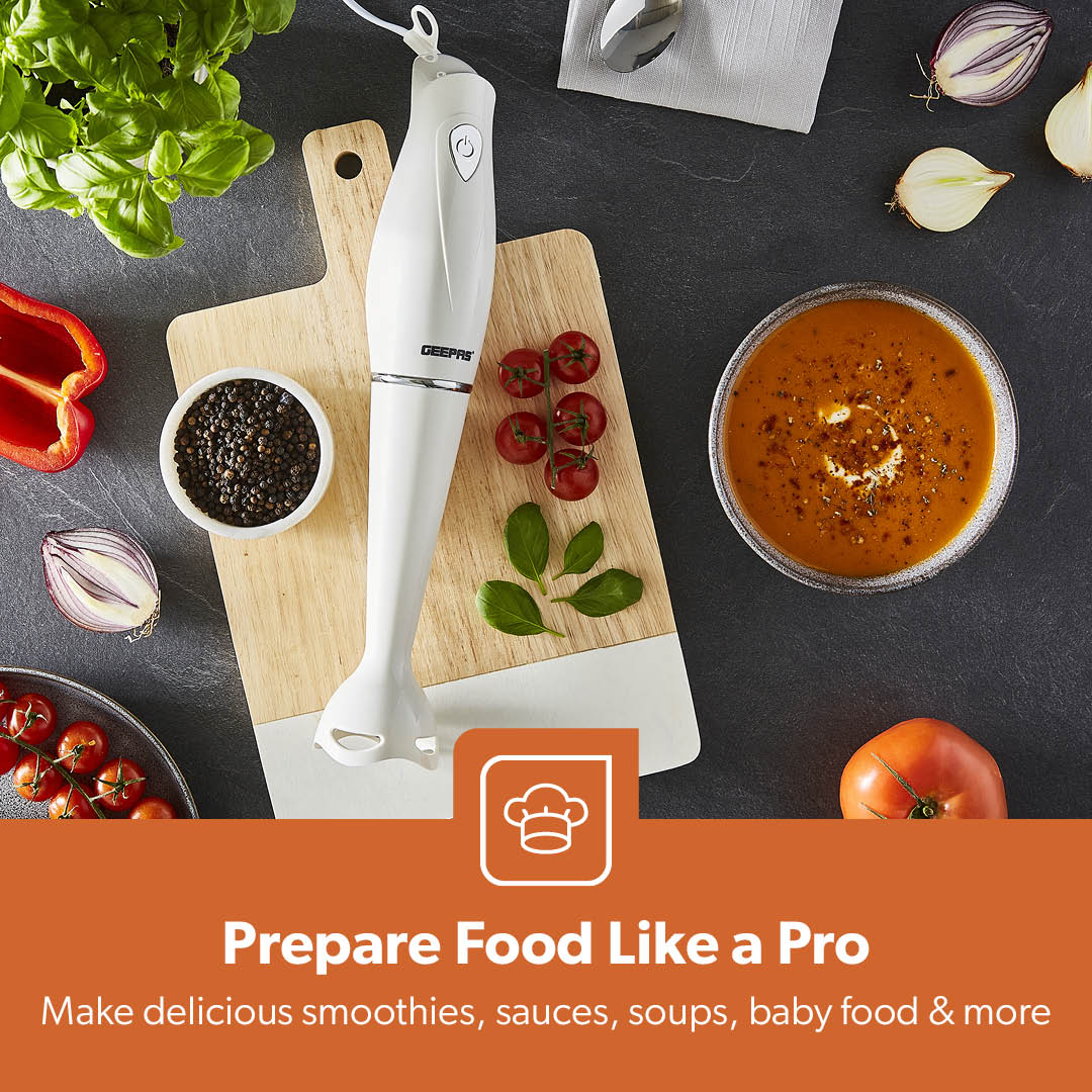 180W White Immersion Blender and Hand Mixer - Image 9