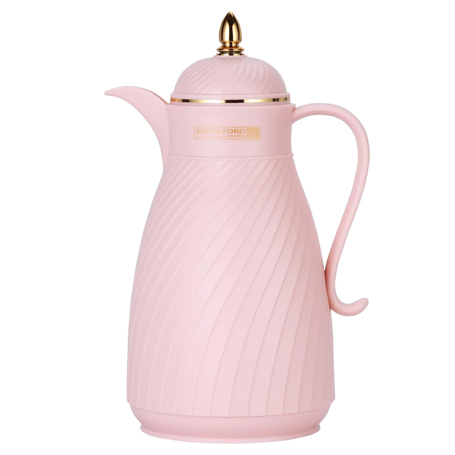 1L Baby Pink Insulated Air Pot Vacuum Flask Thermos Jug
