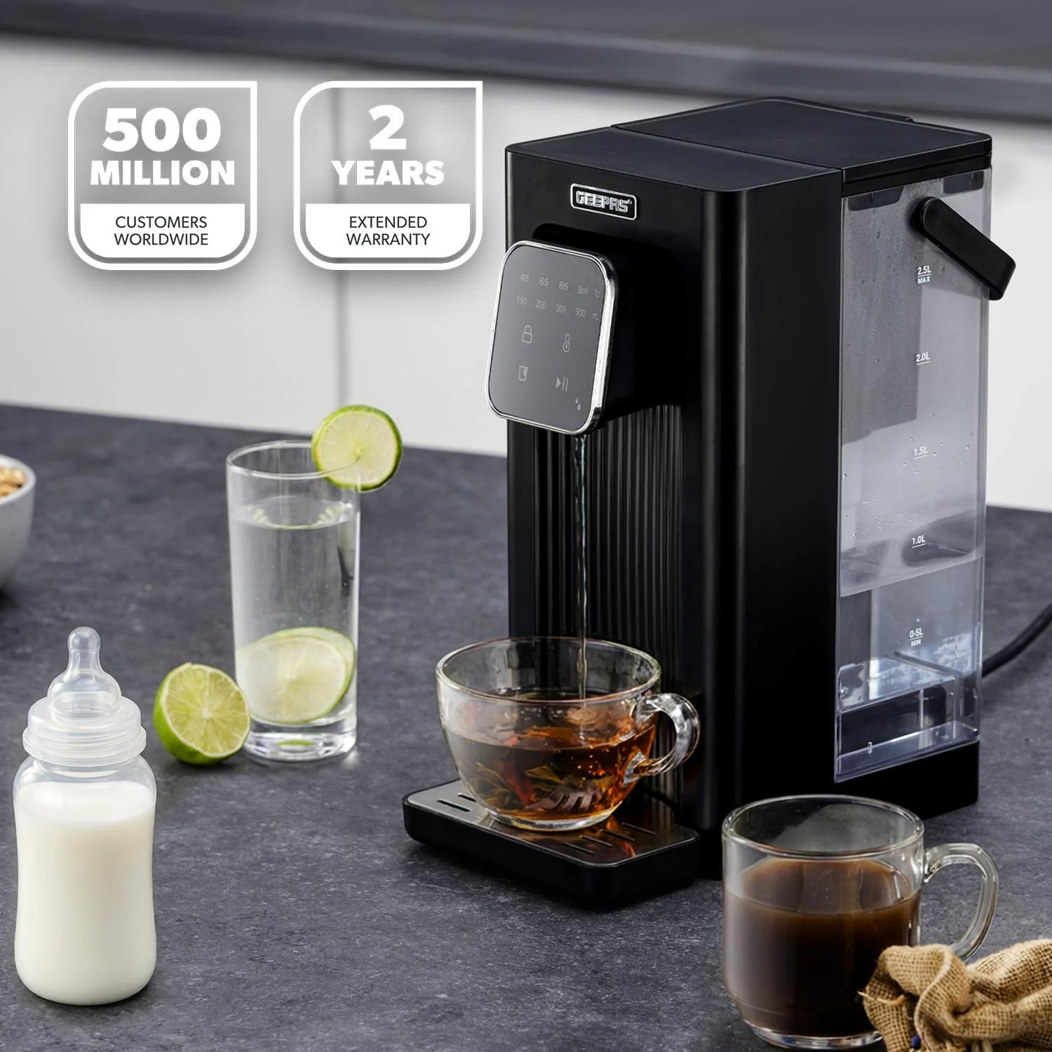 2.5L Digital Instant Hot Water Dispenser With Strix Filter - Image 2