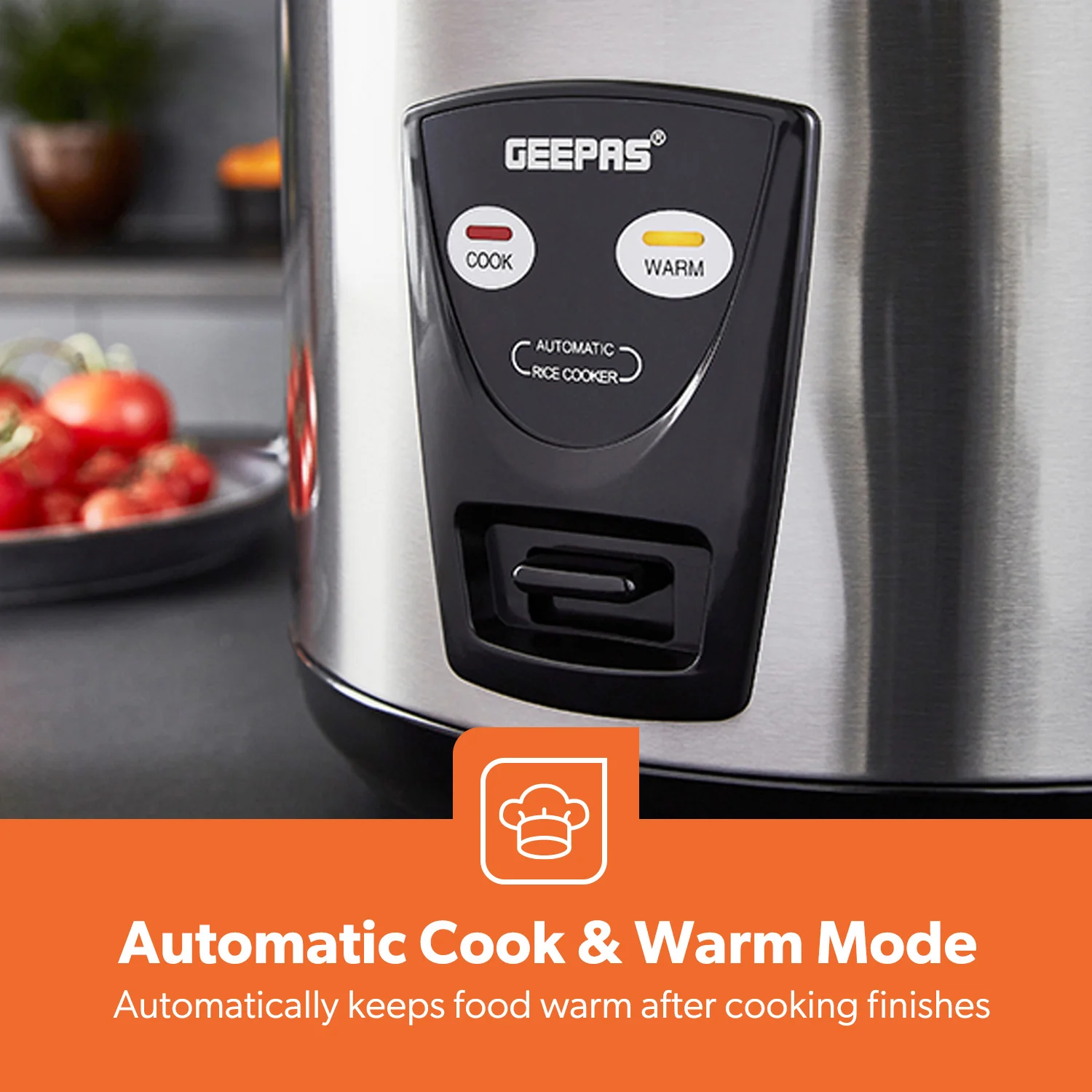 2.8L Rice Cooker Steamer with Keep Warm Automatic Cooking 1000W - Image 5