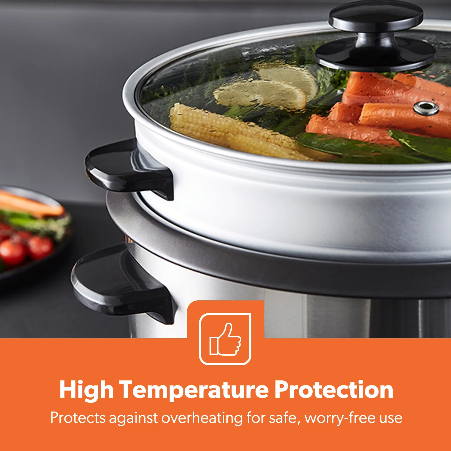 2.8L Rice Cooker Steamer with Keep Warm Automatic Cooking 1000W - Image 6