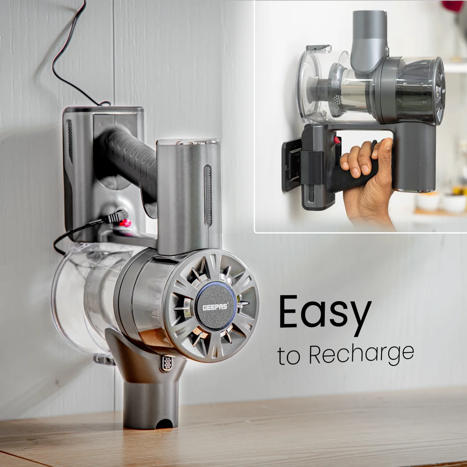 Rechargeable Cordless Stick Vacuum Cleaner - Image 5