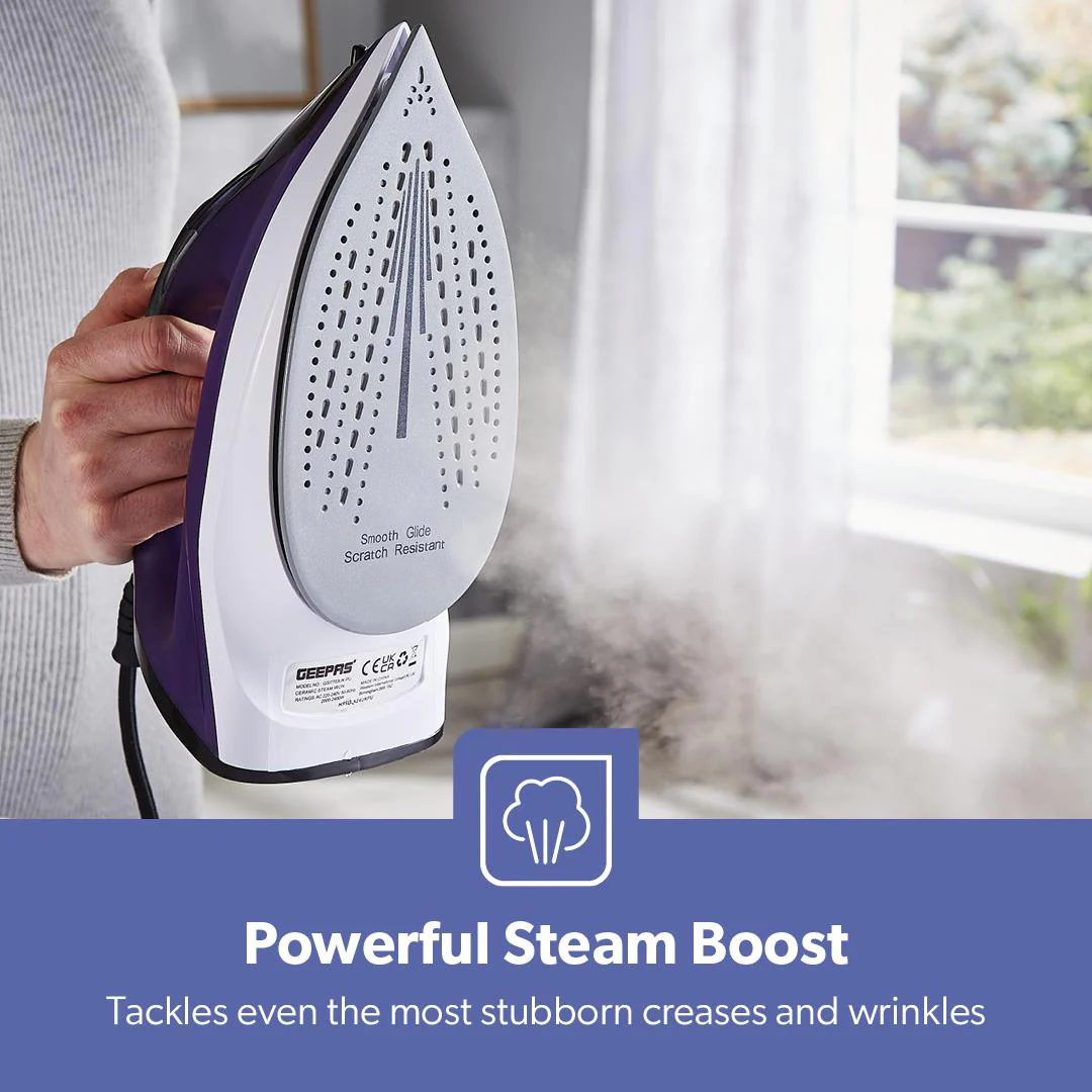 2-In-1 Wet and Dry 'Smart Steam' Steam Iron - Image 3
