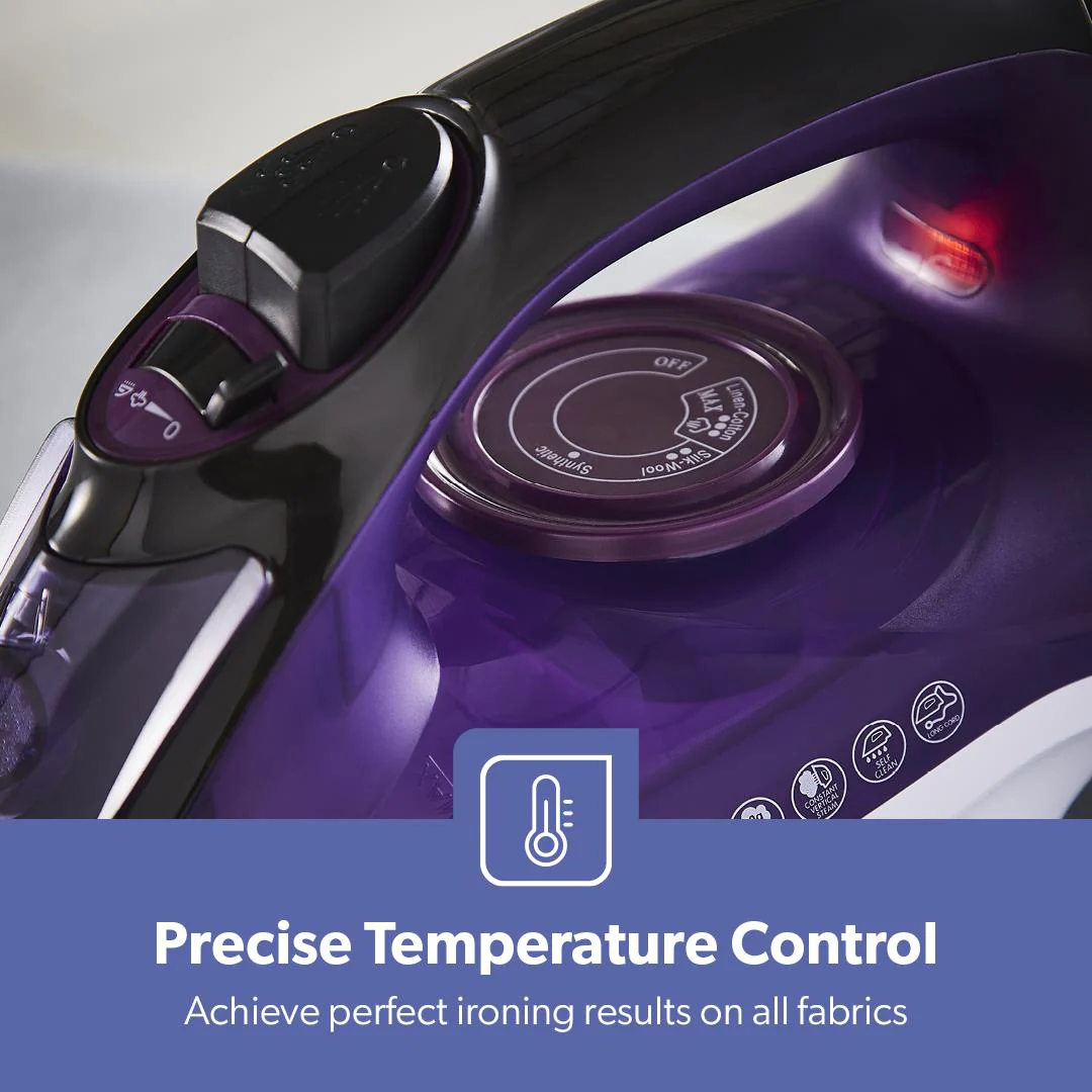 2-In-1 Wet and Dry 'Smart Steam' Steam Iron - Image 5
