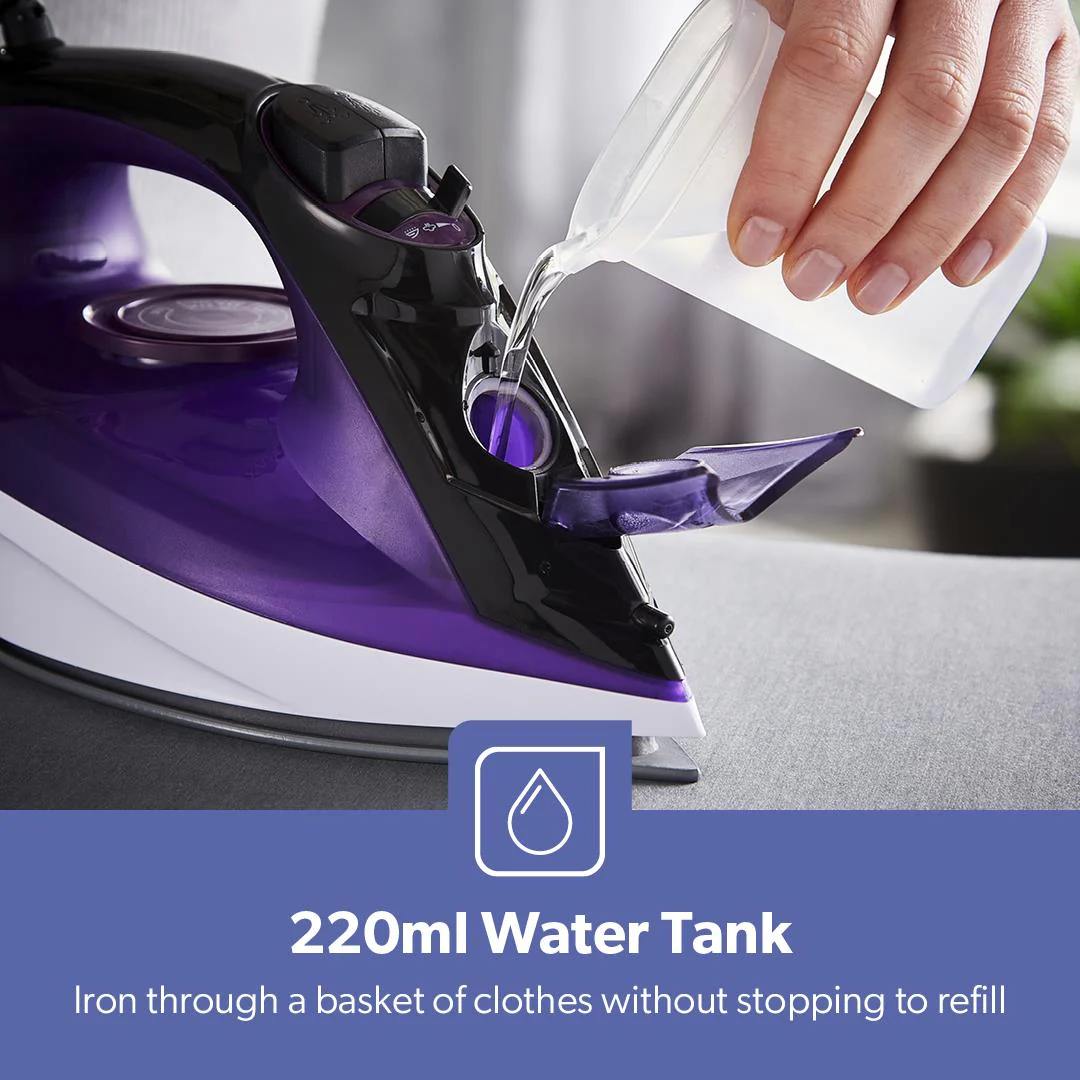 2-In-1 Wet and Dry 'Smart Steam' Steam Iron - Image 9