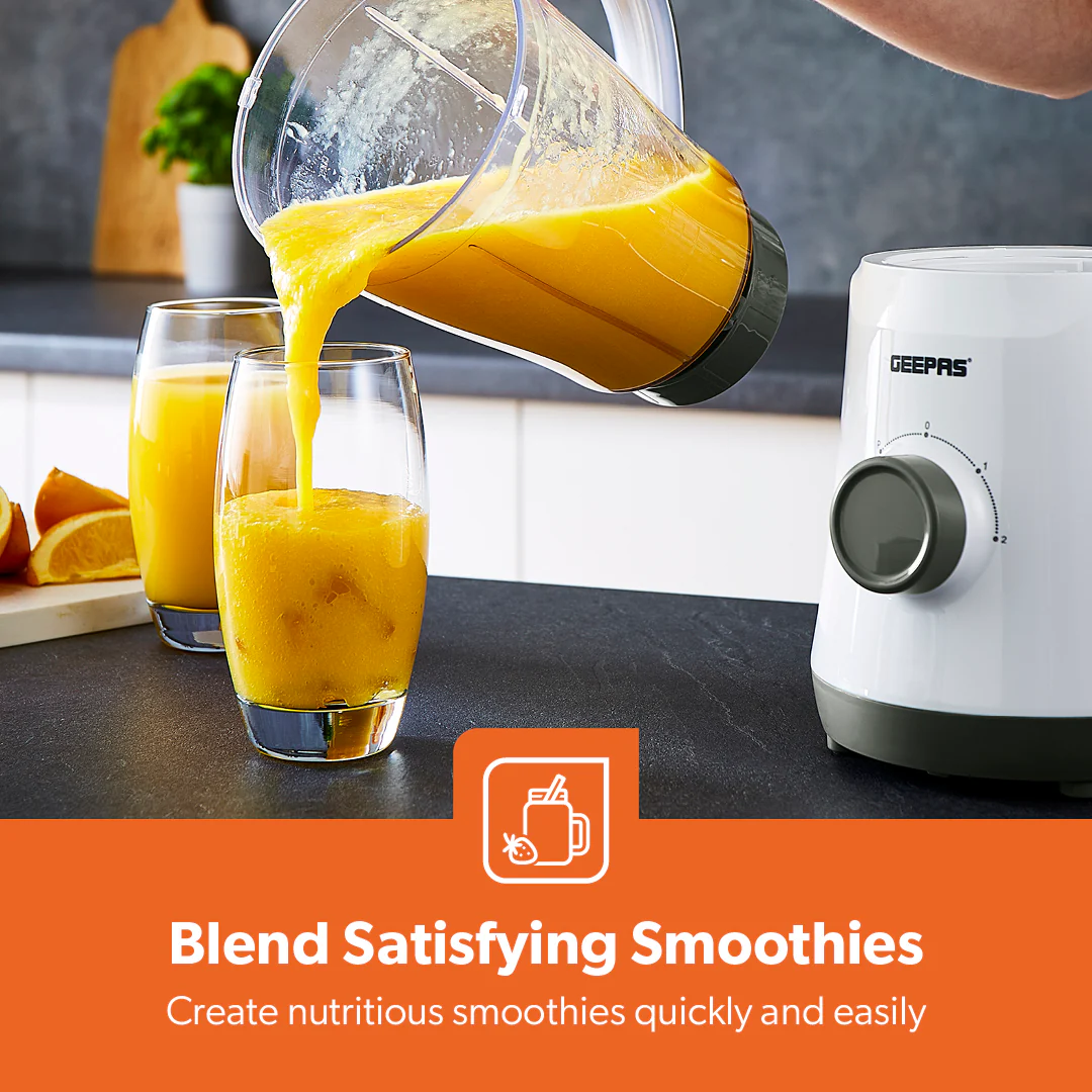 2-In-1 White Food Jug Blender & Smoothie Maker 1.5L - Image 5