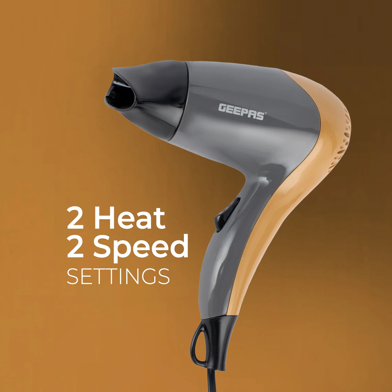 2-in-1 Hair Dryer & Hair Straightener Travel Gift Set - Image 4