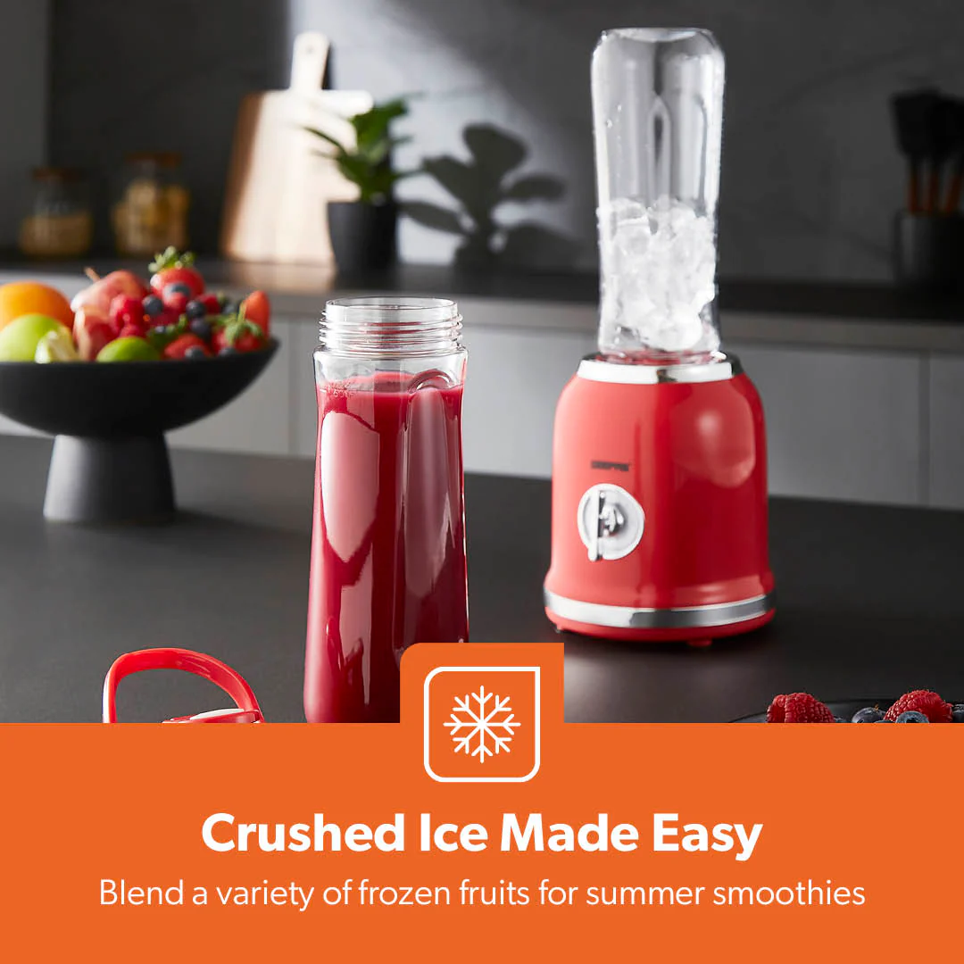 2-In-1 Portable Two-Speed Retro Personal Blender (300W) - Image 7