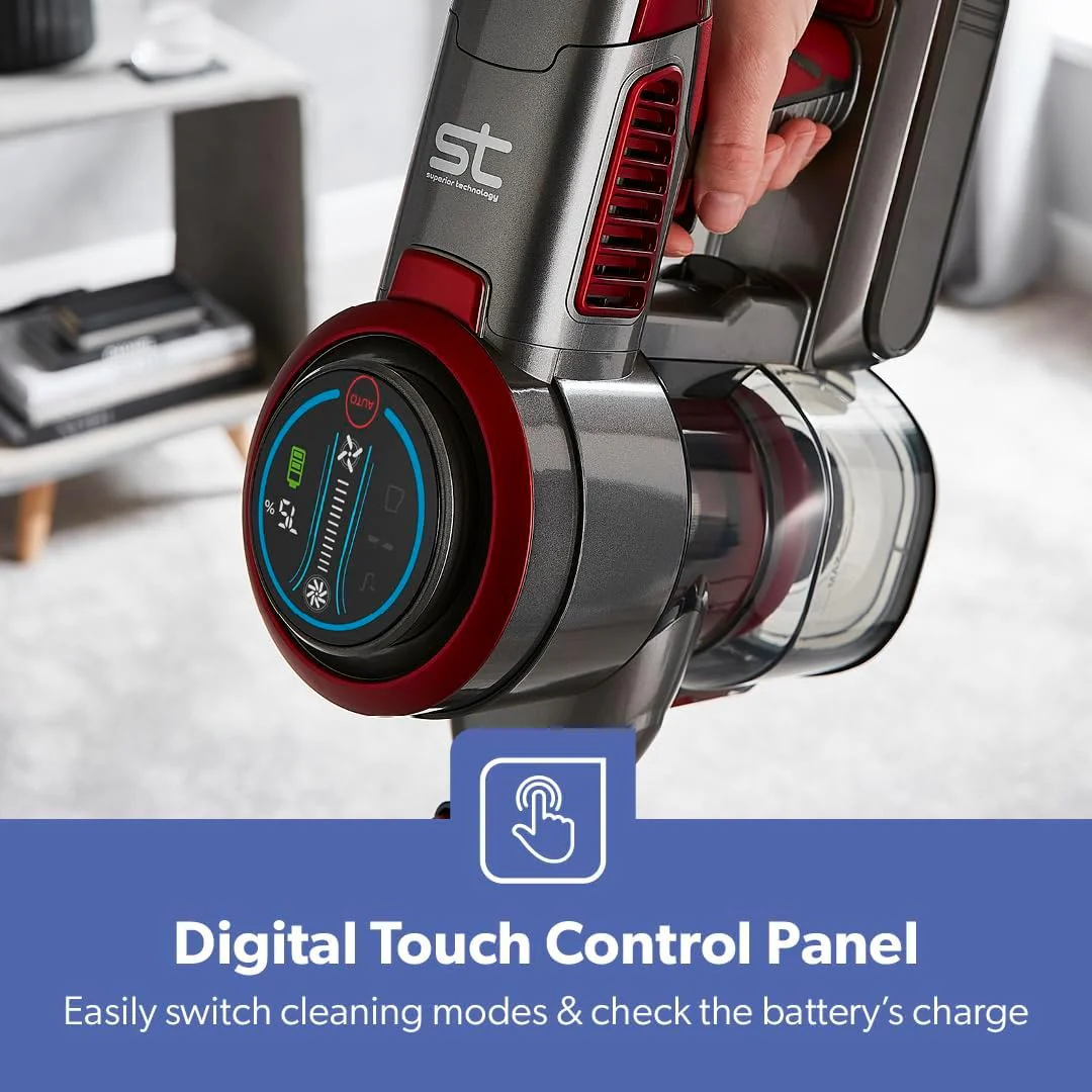 2-In-1 Stick & Hand HEPA Vacuum Cleaner With Touch Display - Image 5