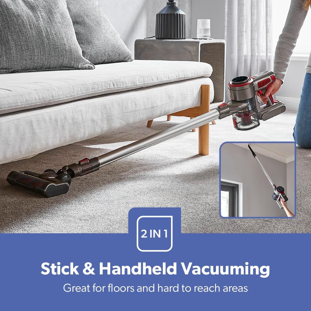 2-In-1 Stick & Hand HEPA Vacuum Cleaner With Touch Display - Image 8