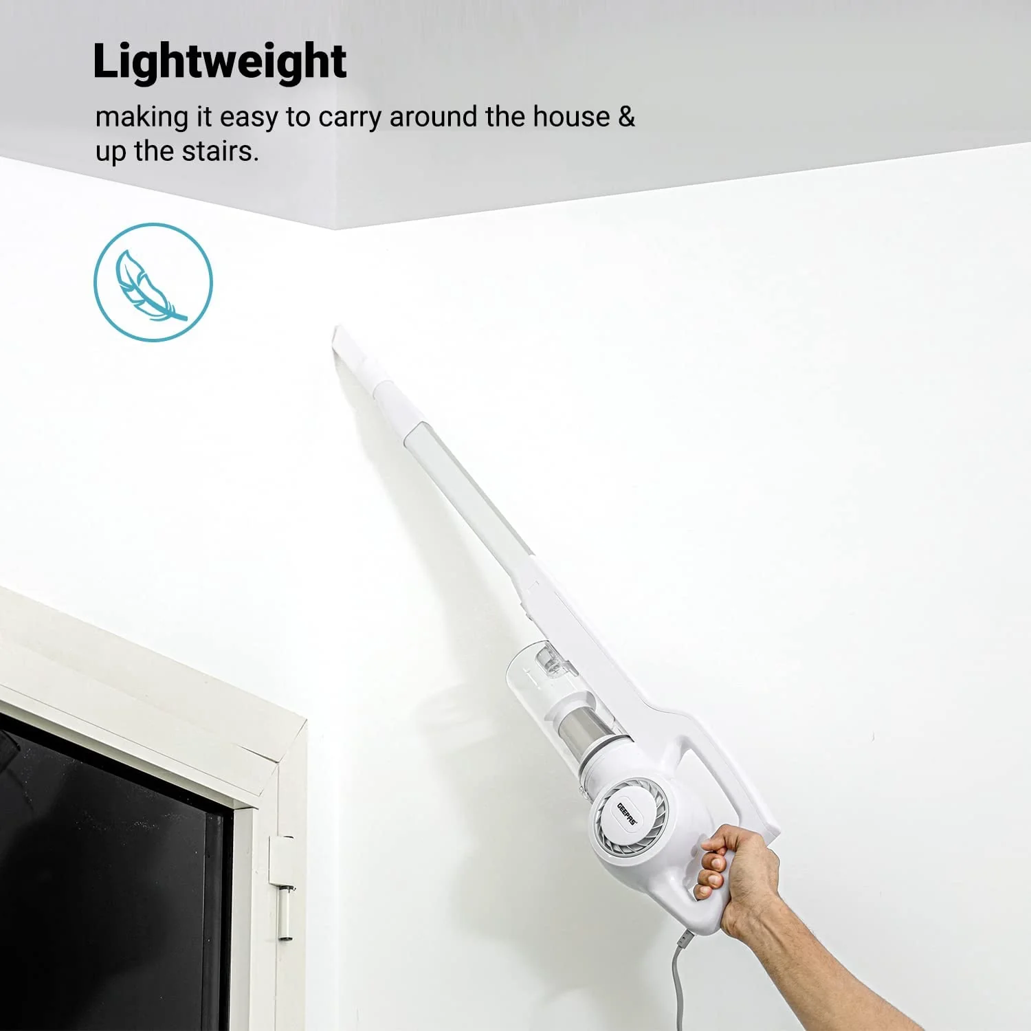 2-in-1 Cordless Low-Noise Lightweight Stick Vacuum Cleaner - Image 4