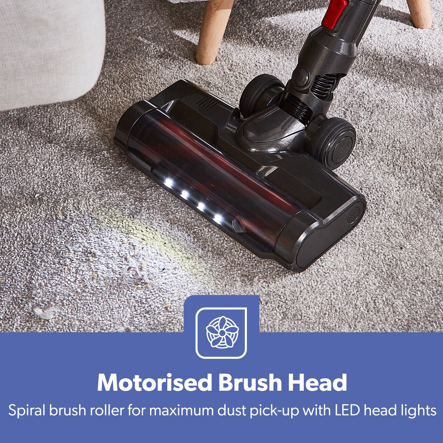 2-in-1 Vacuum Cleaner 600W Stick & Handheld Bagless Lightweight - Image 4
