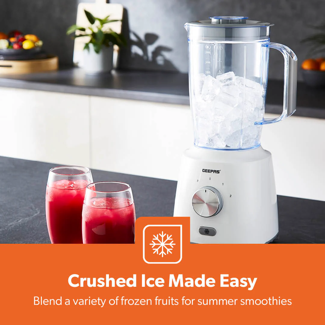 600W High-Speed White Blender and Coffee Grinder - Image 7