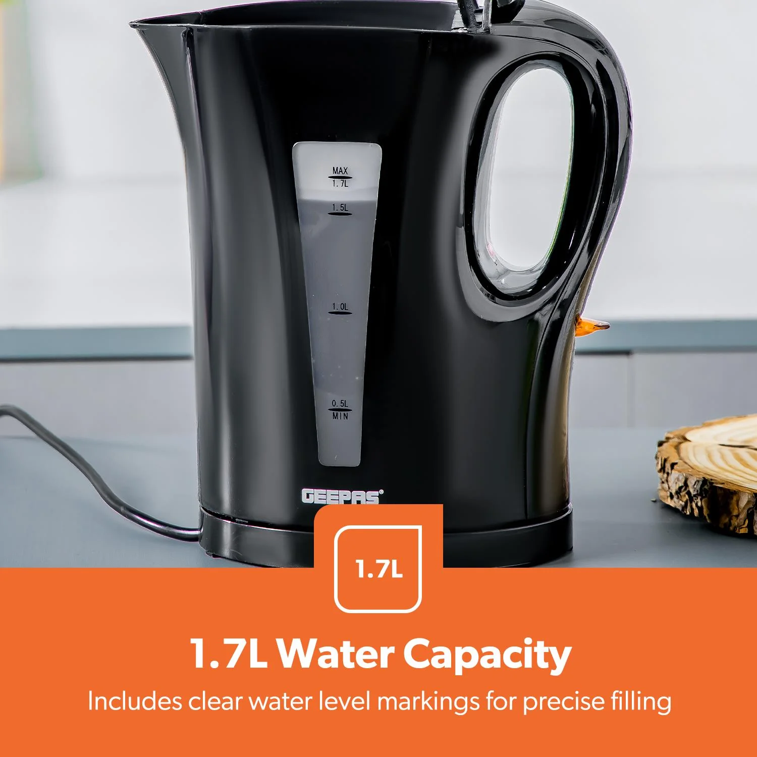 2 Slice Bread Toaster & 1.7L 2200W Electric Kettle Set - Image 5