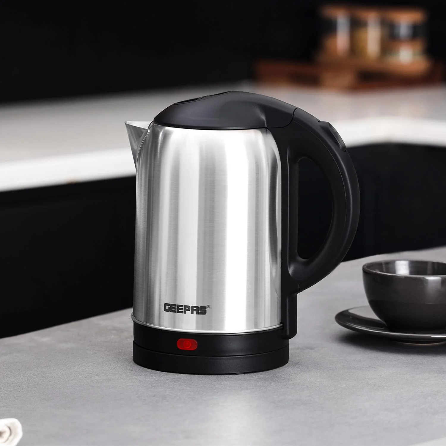 2 Slice Bread Toaster & 1.8L 1800W Electric Kettle Kitchen Set - Image 2