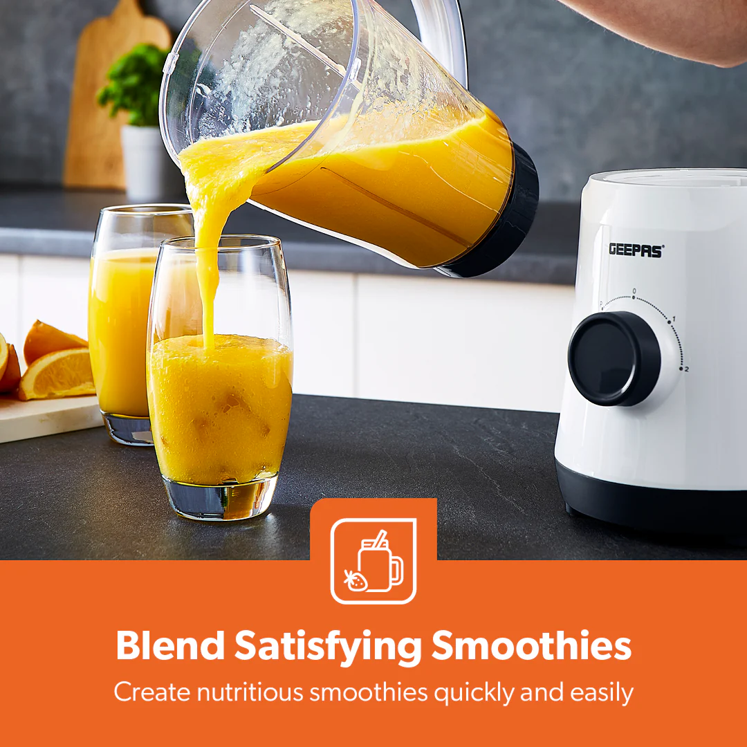 2-Speed Black Smoothie Maker Jug Blender 500W - Image 4