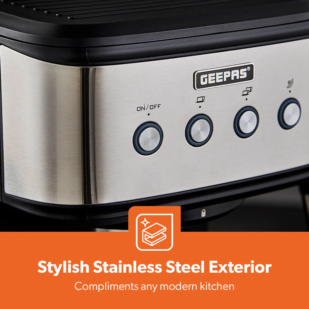 20-Bar Stainless Steel Barista Coffee Espresso Machine - Image 8