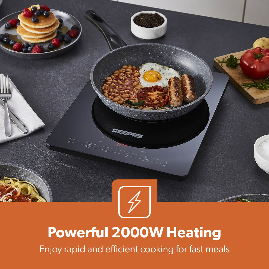 2000W Single Electric Induction Cooker and Hot Plate - Image 4