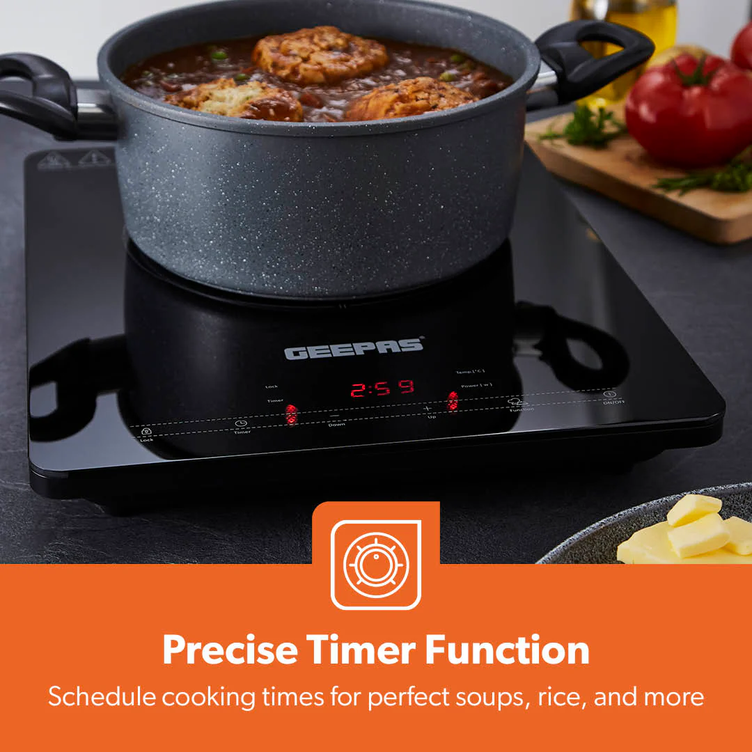 2000W Single Electric Induction Cooker and Hot Plate - Image 6