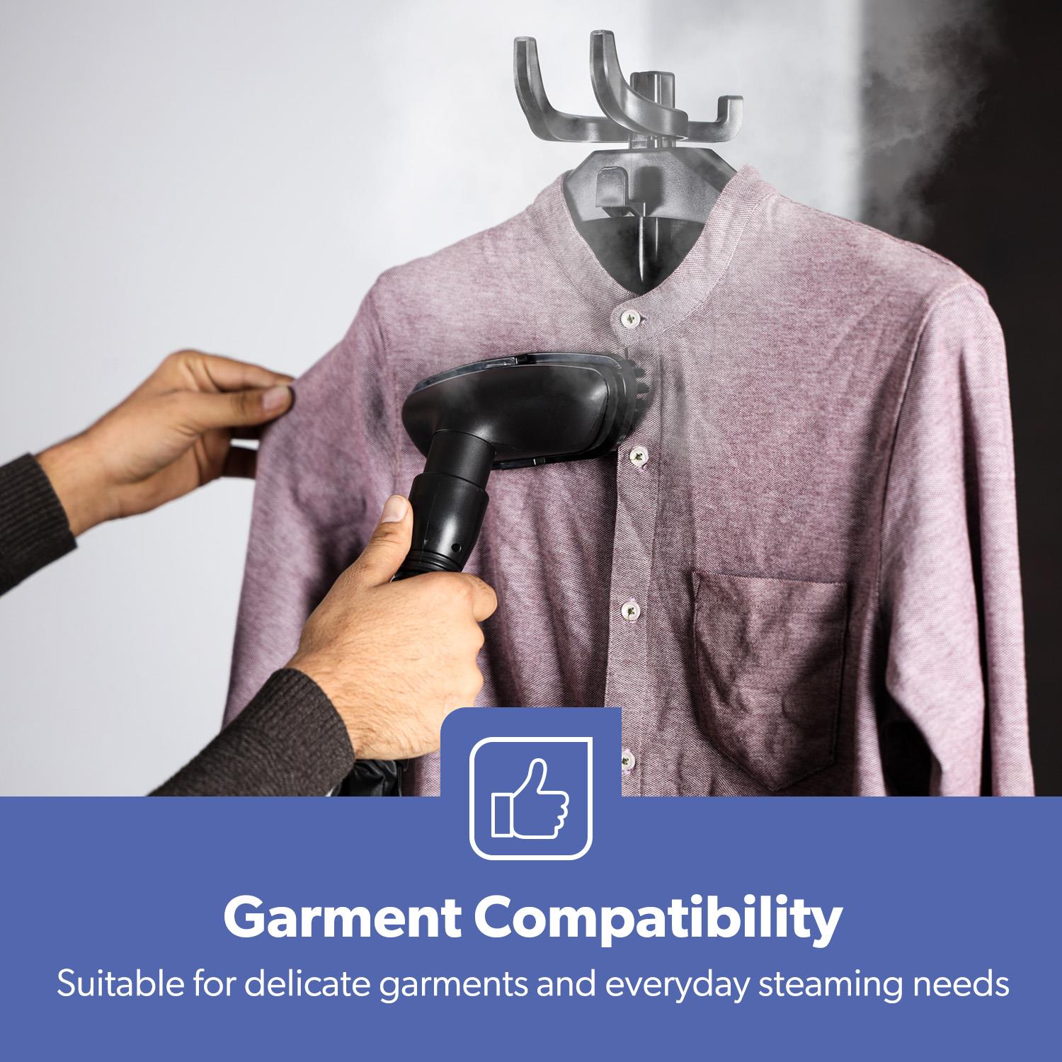 2000W Upright Garment Steamer 46g/min Removes Creases & Wrinkles - Image 6