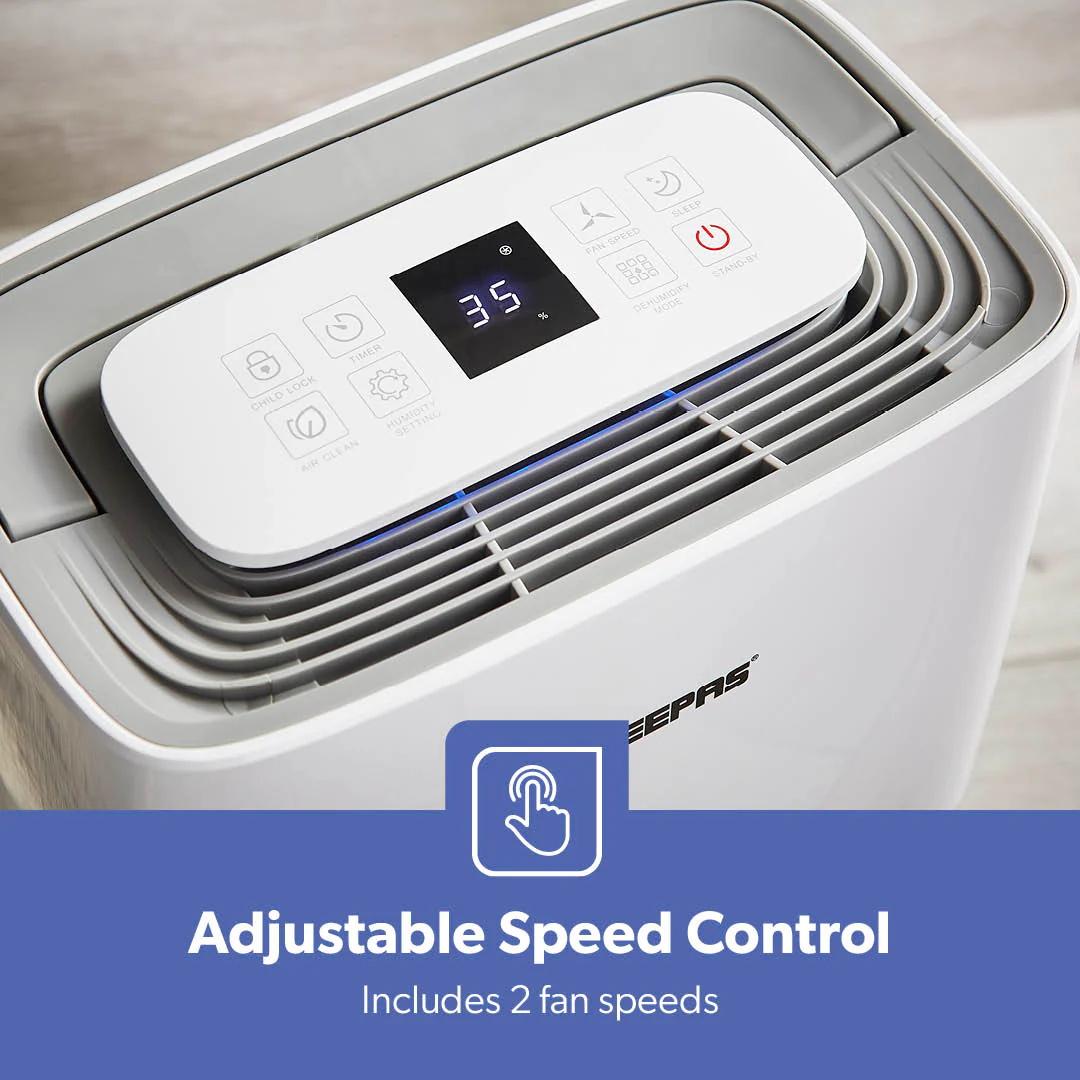 20L Large Digital Energy-Efficient Dehumidifier With Laundry Mode - Image 3