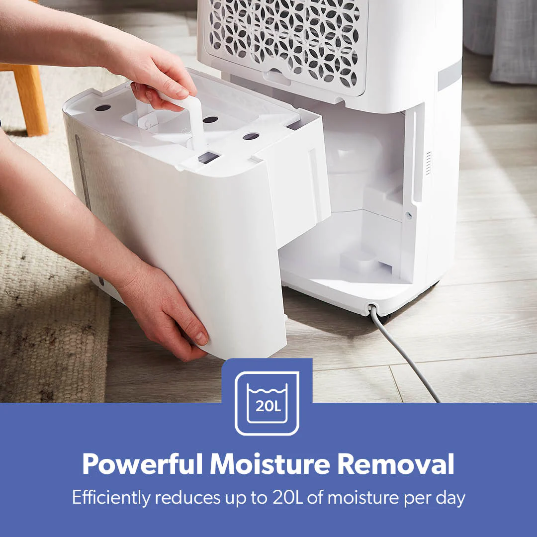 20L Large Digital Energy-Efficient Dehumidifier With Laundry Mode - Image 6