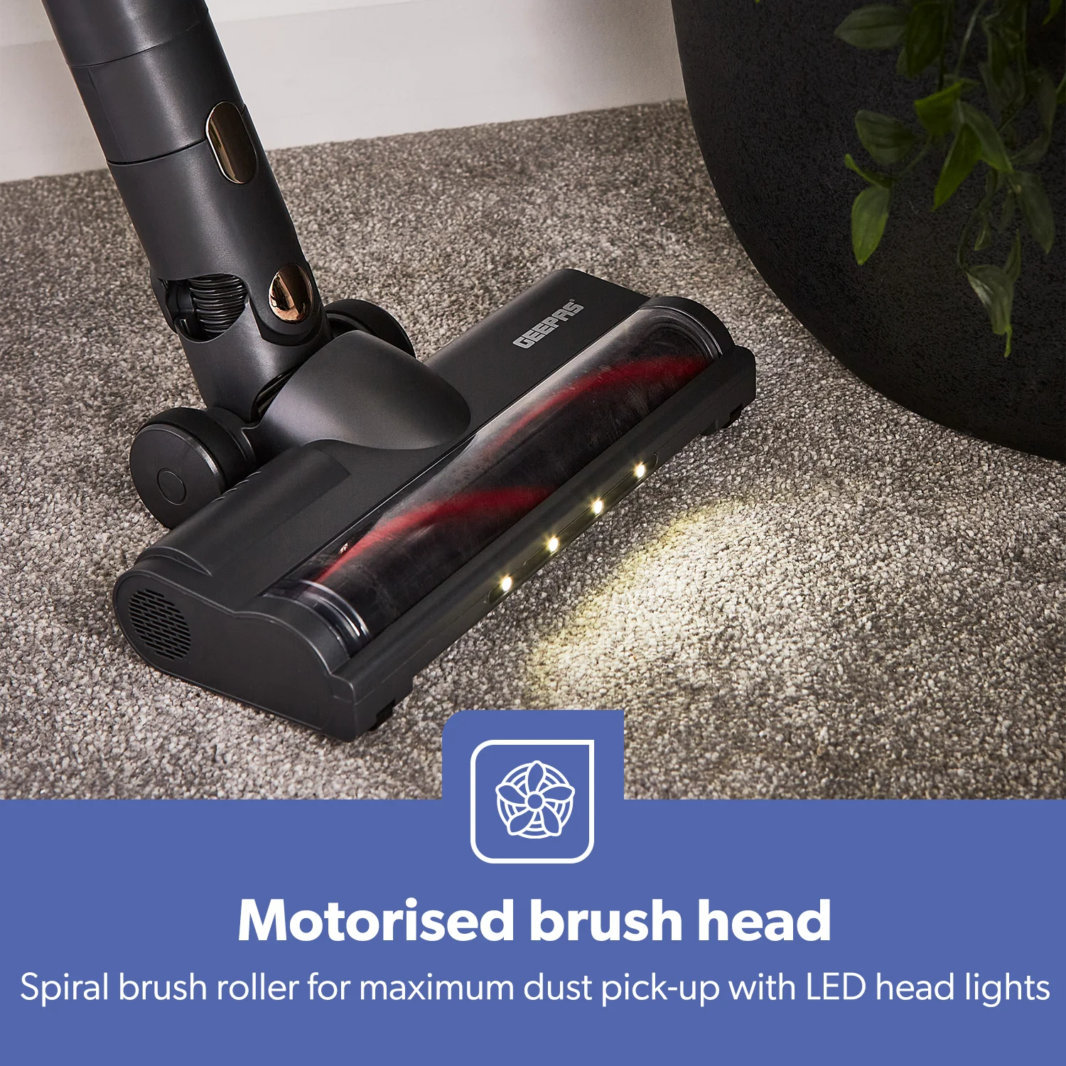 3-In-1 Cordless Smart Motorised Brush Stick Vacuum Cleaner - Image 6